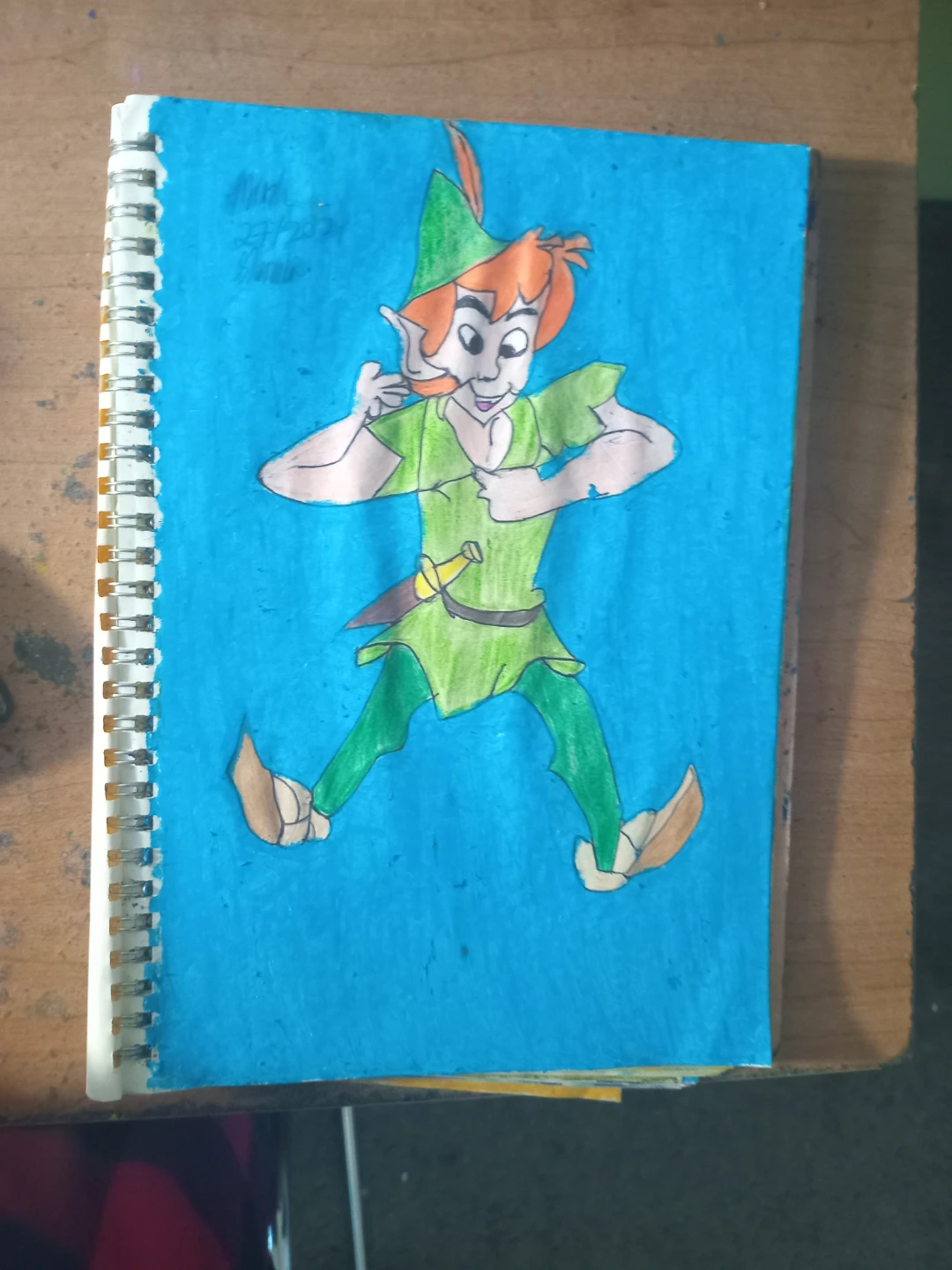 PETER PAN DRAWING - photo 3