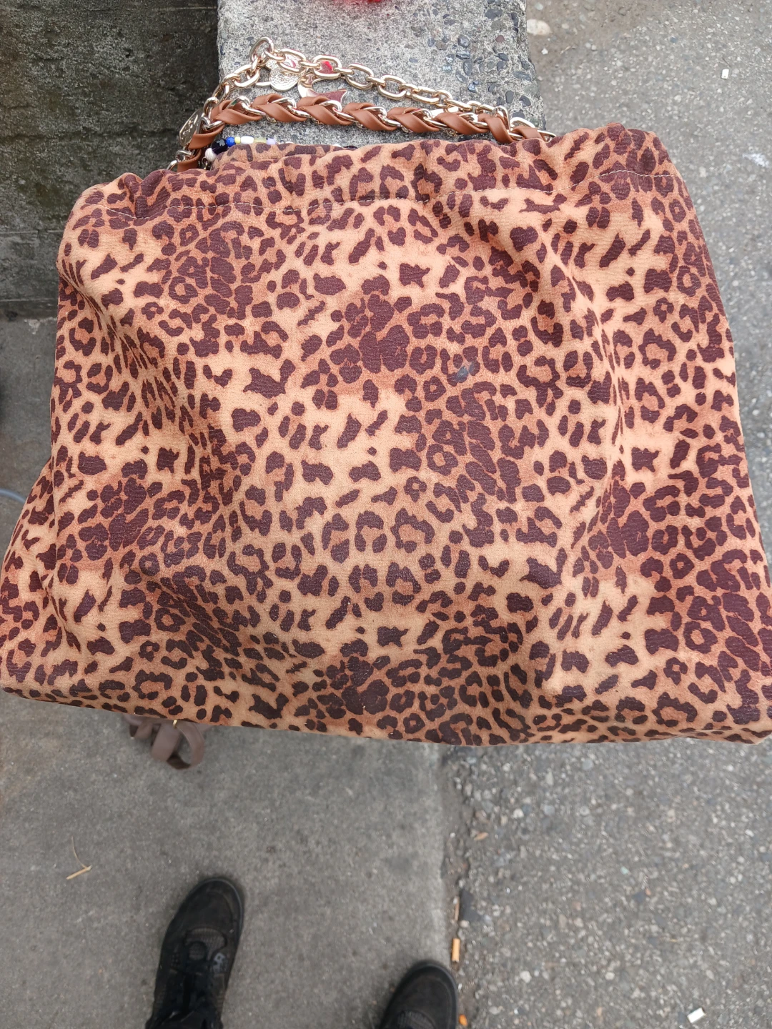 True Religion Leopard Print Shoulder Bag - photo 2