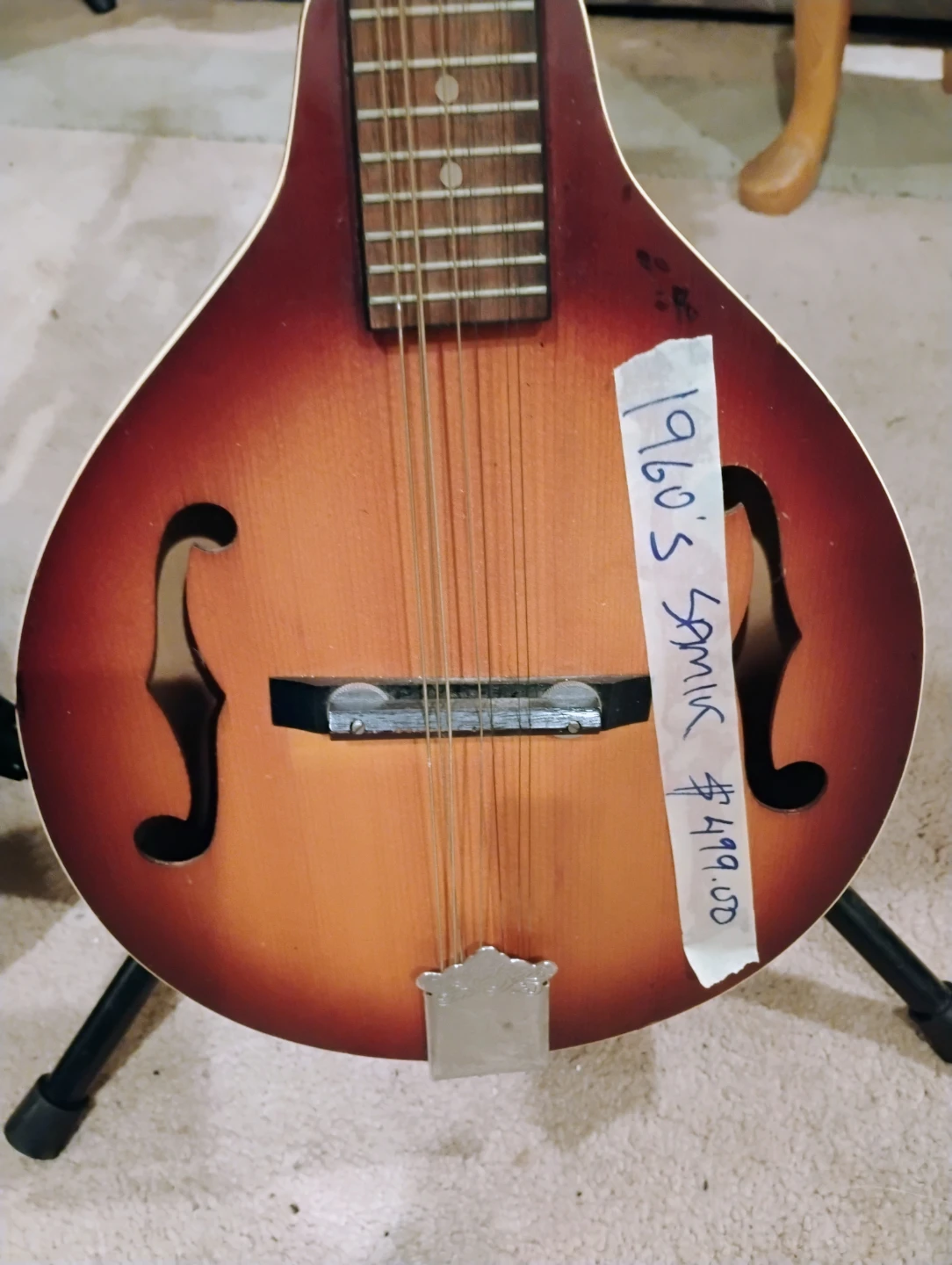 1960s Samick Mandolin - photo 3