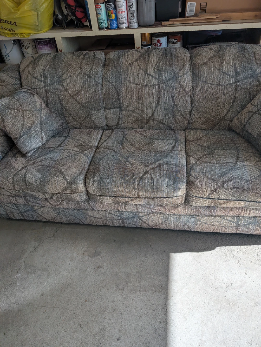Like new sofa and matching recliner - photo 3