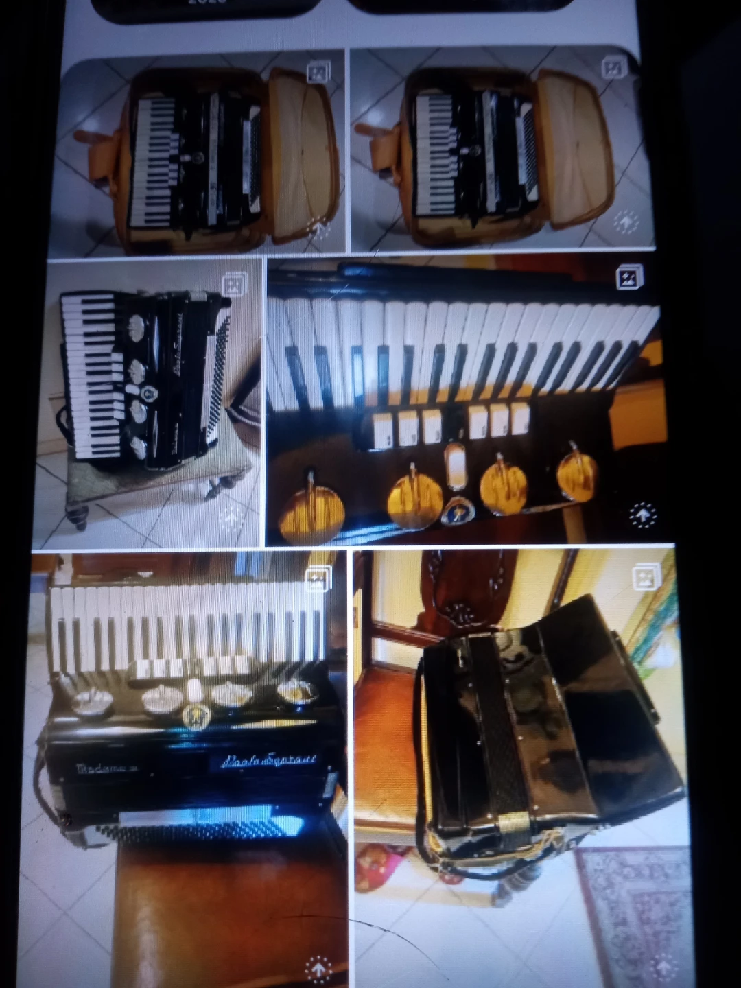 Vintage accordion - photo 2