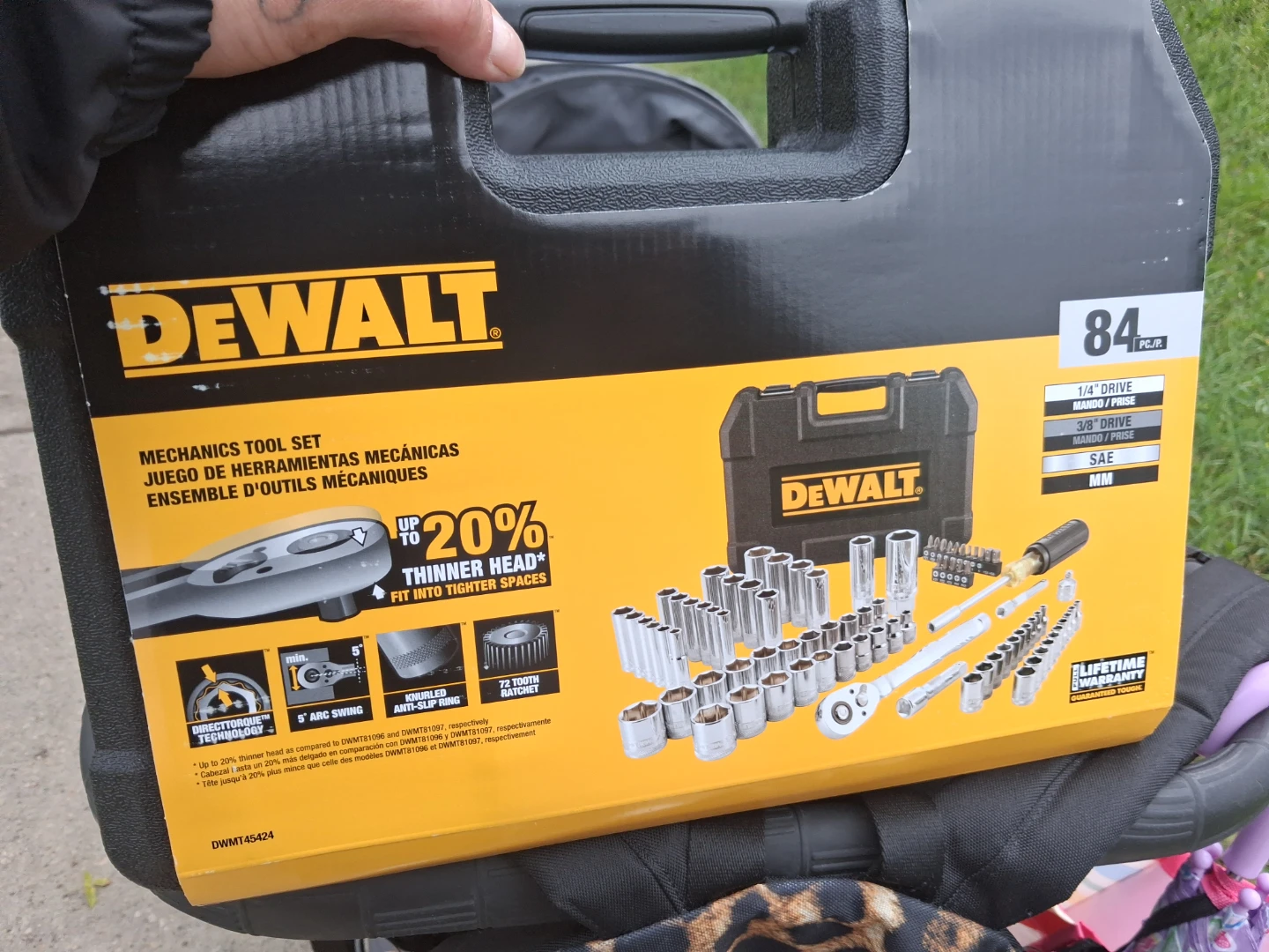 DeWalt 84-Piece Mechanics Tool Set