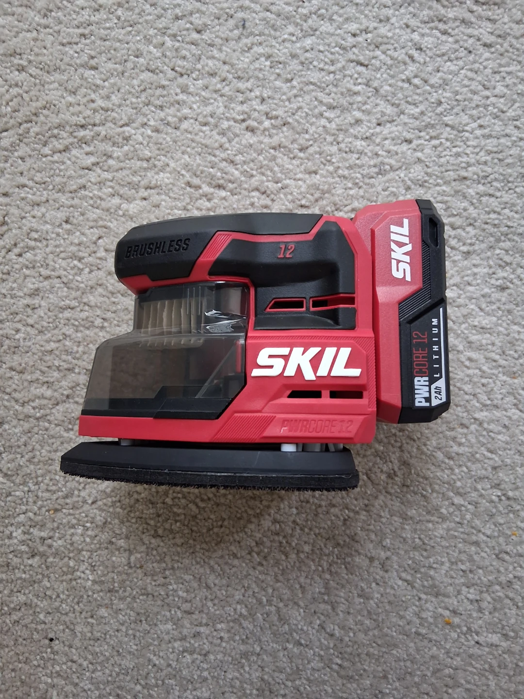 Skil 12V Sander and battery included