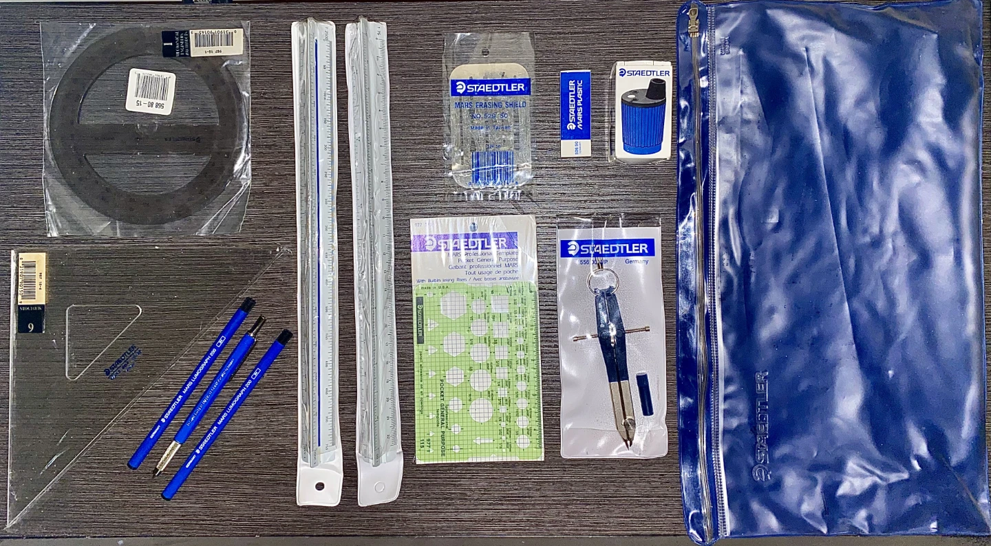 STAEDTLER Architectural Engineering 13-Piece Tools Set - NEW
