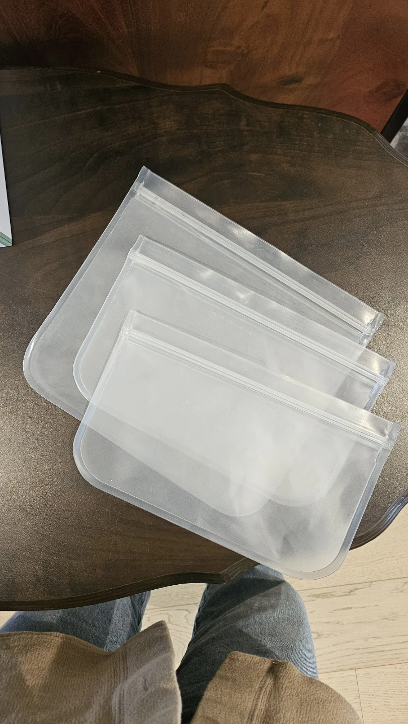 Set of 3 Reusable Food Storage Bags