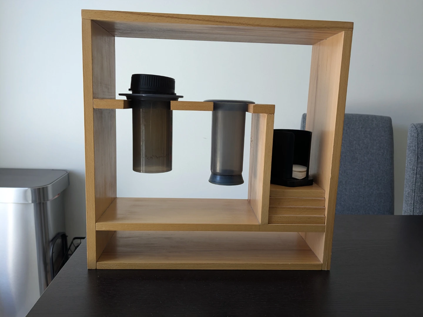 Aeropress handmade wooden stand - Coffee maker stand - photo 4