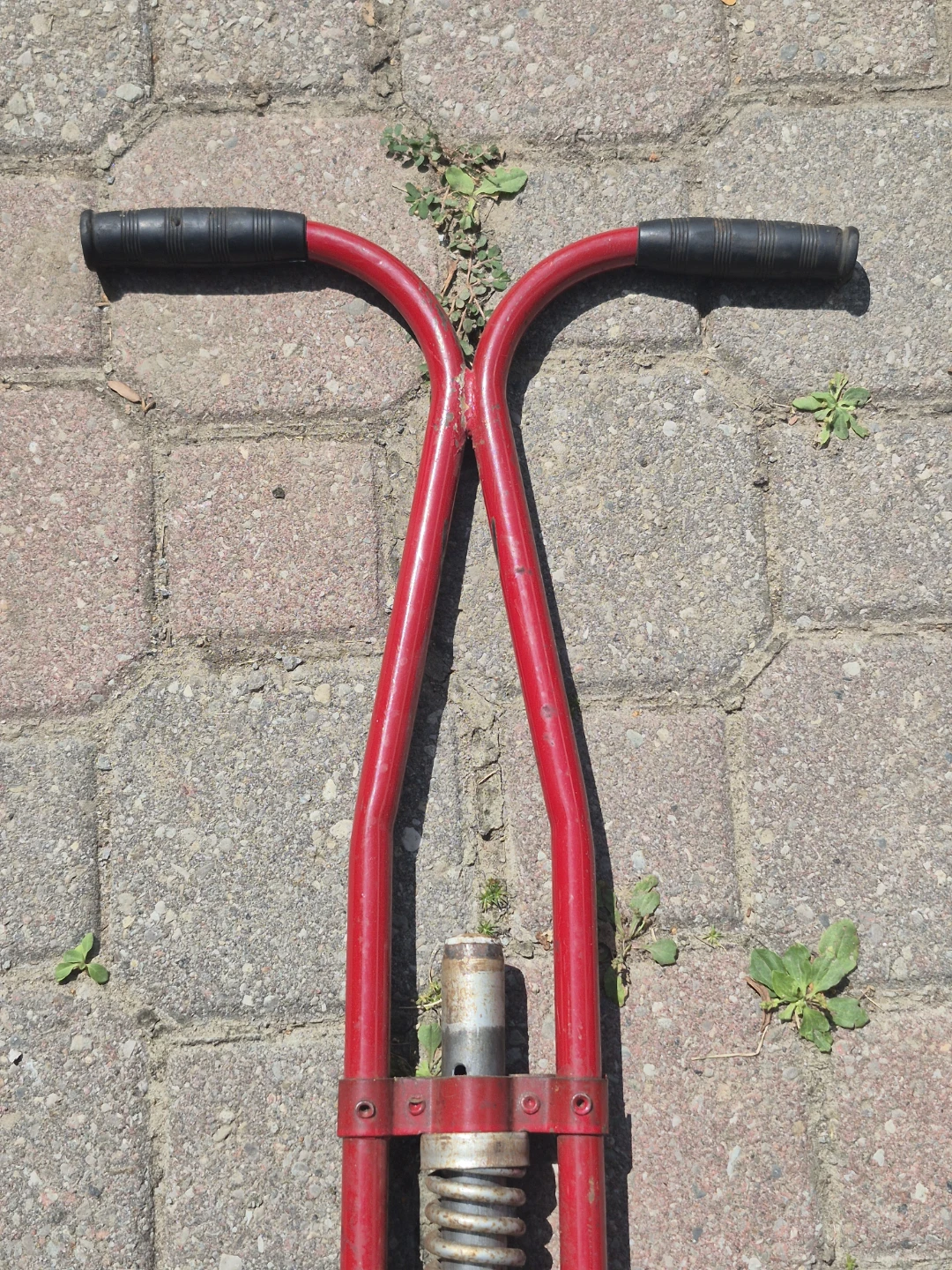 Vintage Red Melo-Pogo Stick - photo 4