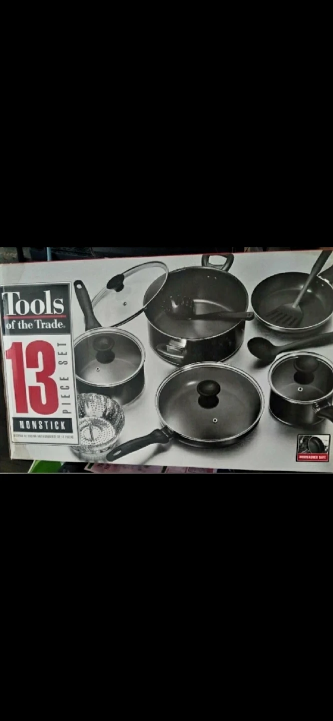 Tools of the Trade 13-Piece Nonstick Cookware Set