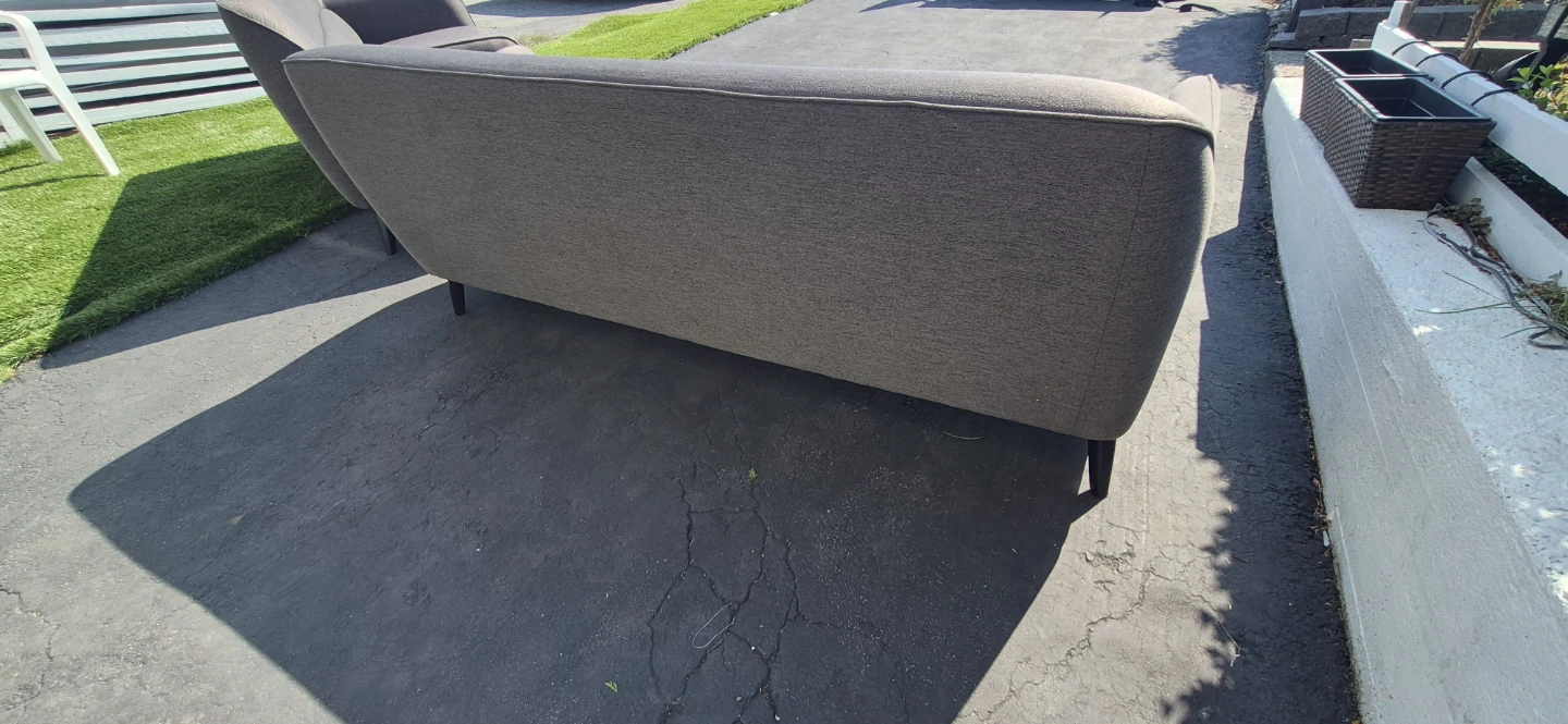 Grey 3-Seater and 2-Seater Sofas - photo 4