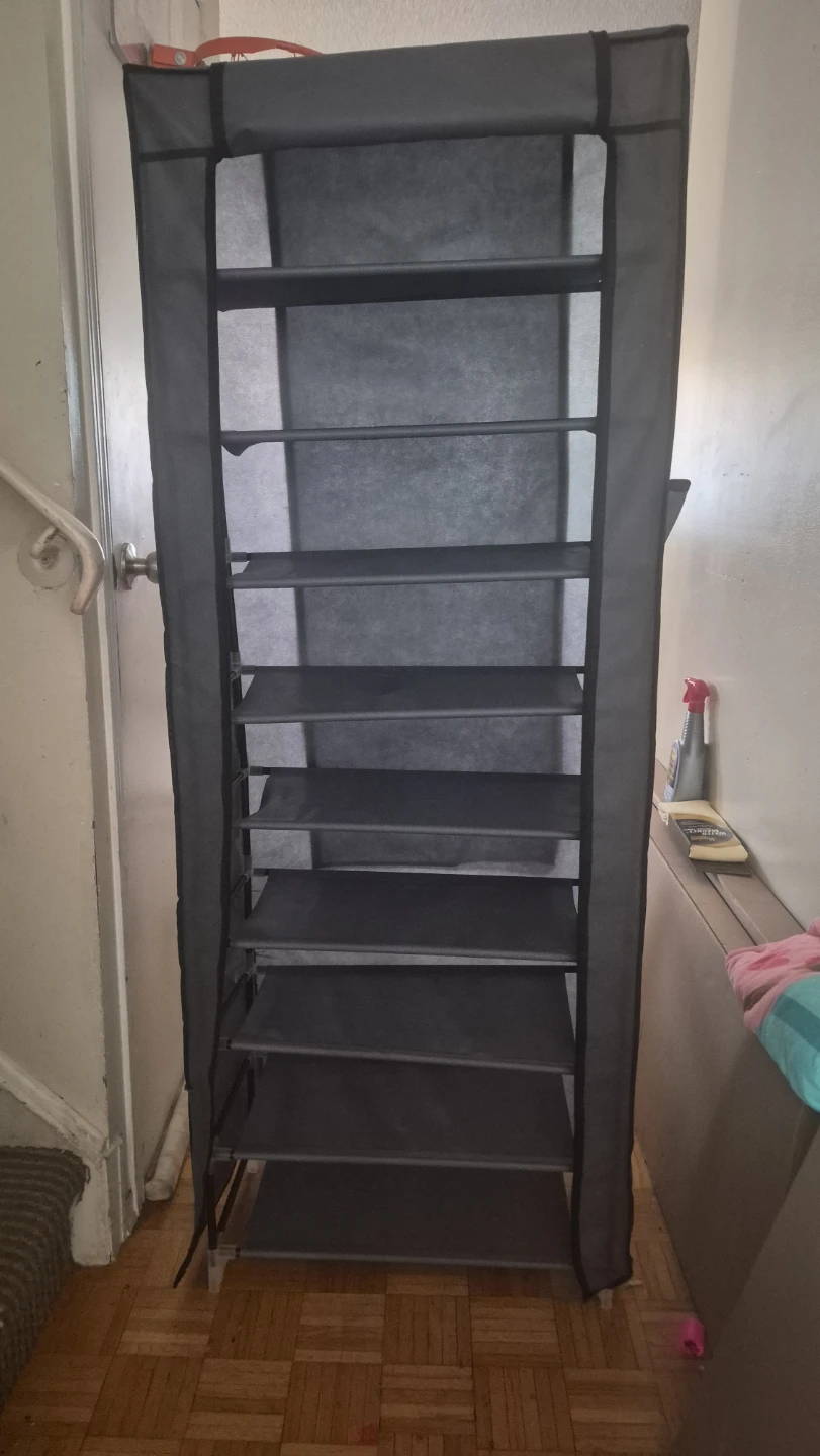 Grey 10-Tier  Rack Organizer - photo 2