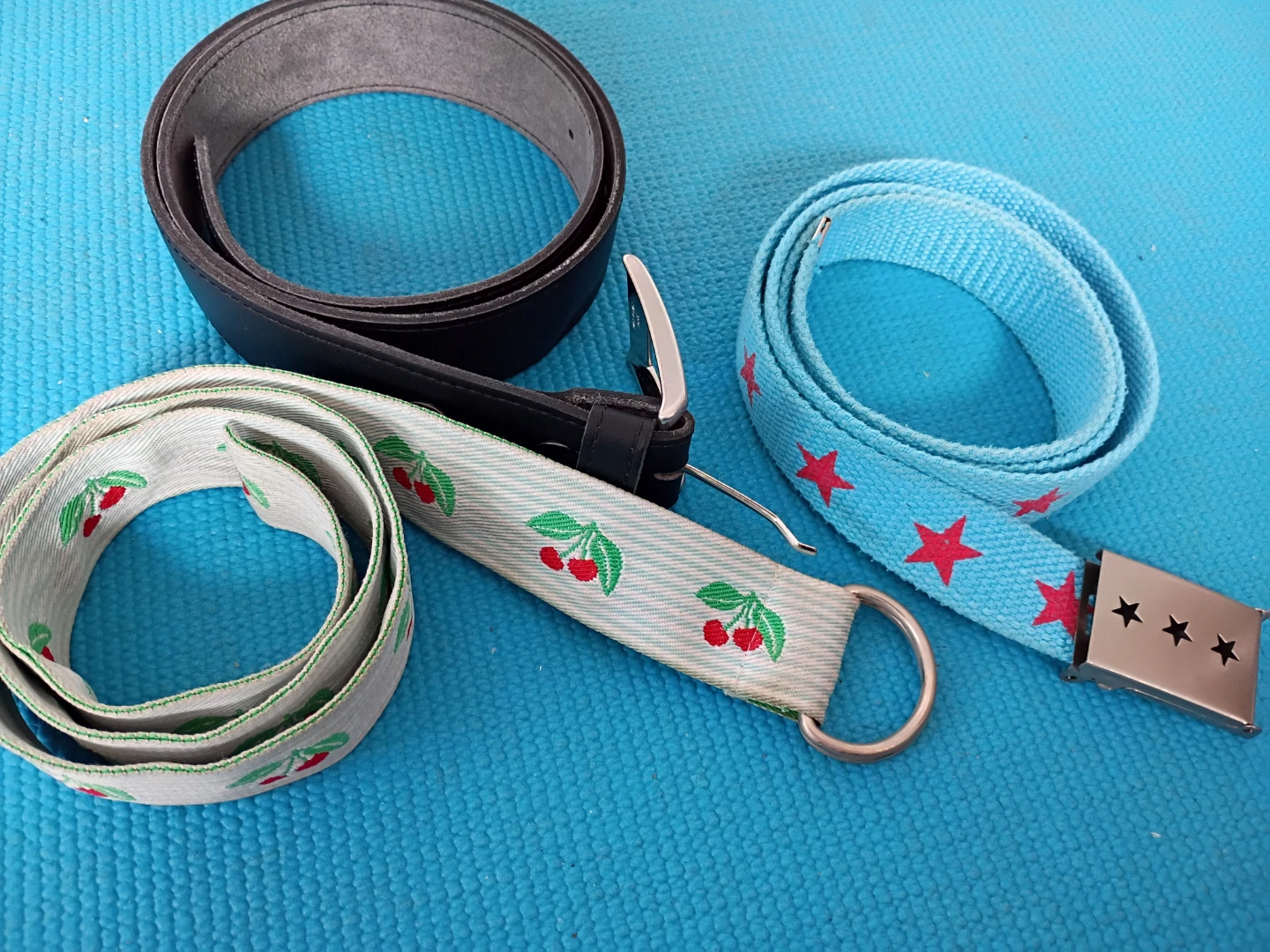 3 fun non leather belts - photo 2
