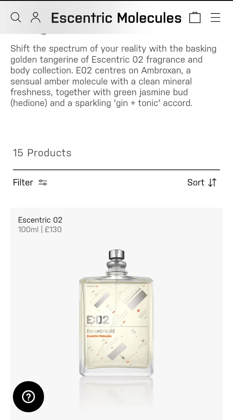Escentric Molecules Molecule 02 Eau de Toilette Sample - photo 3