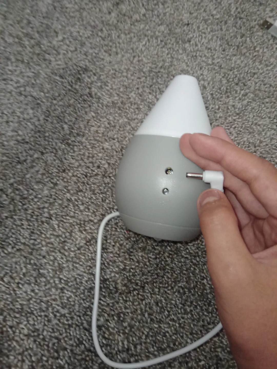 White and Grey Aroma Diffuser - photo 3