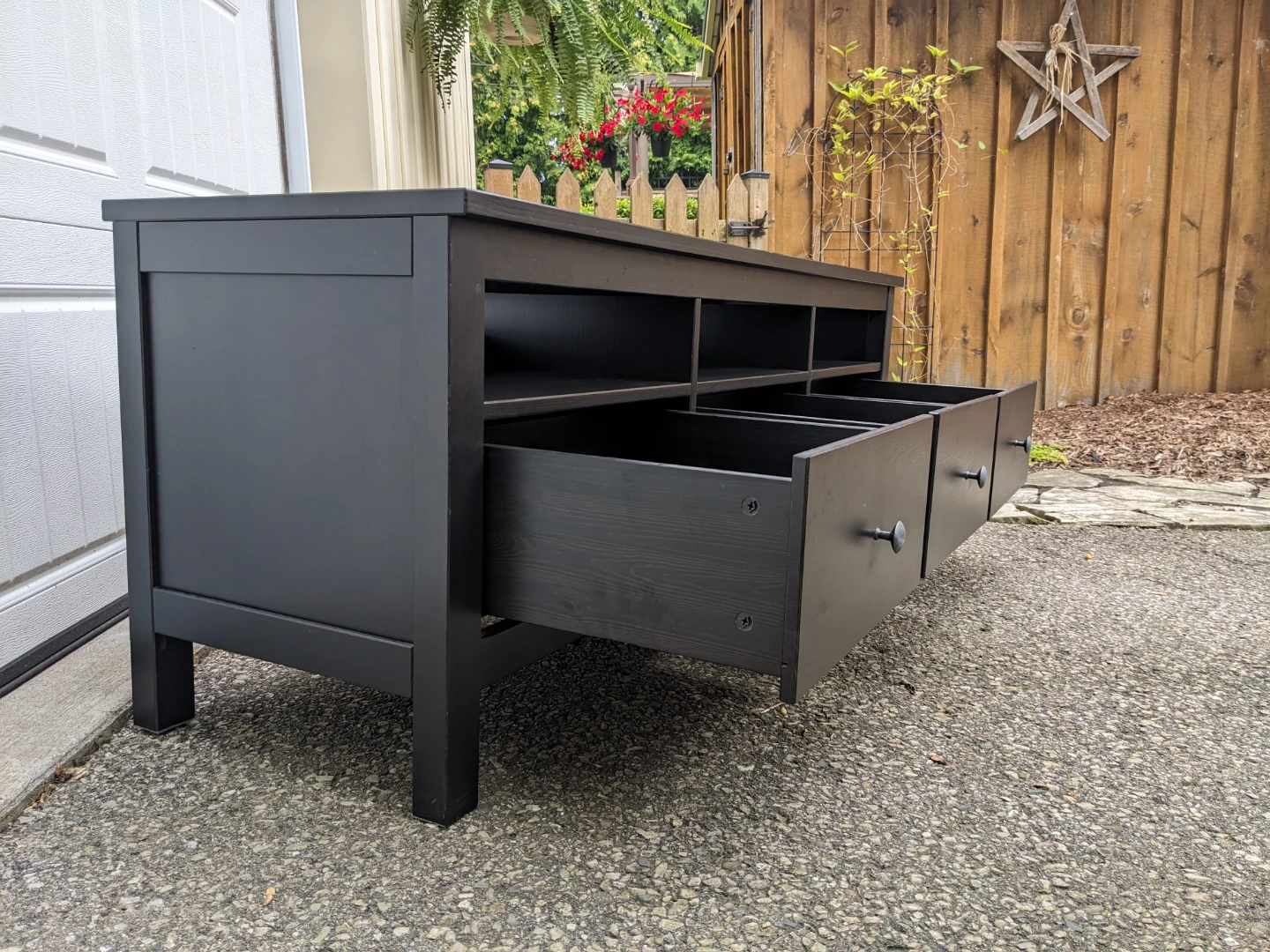 Ikea HEMNES TV Stand in Solid Pine - photo 5