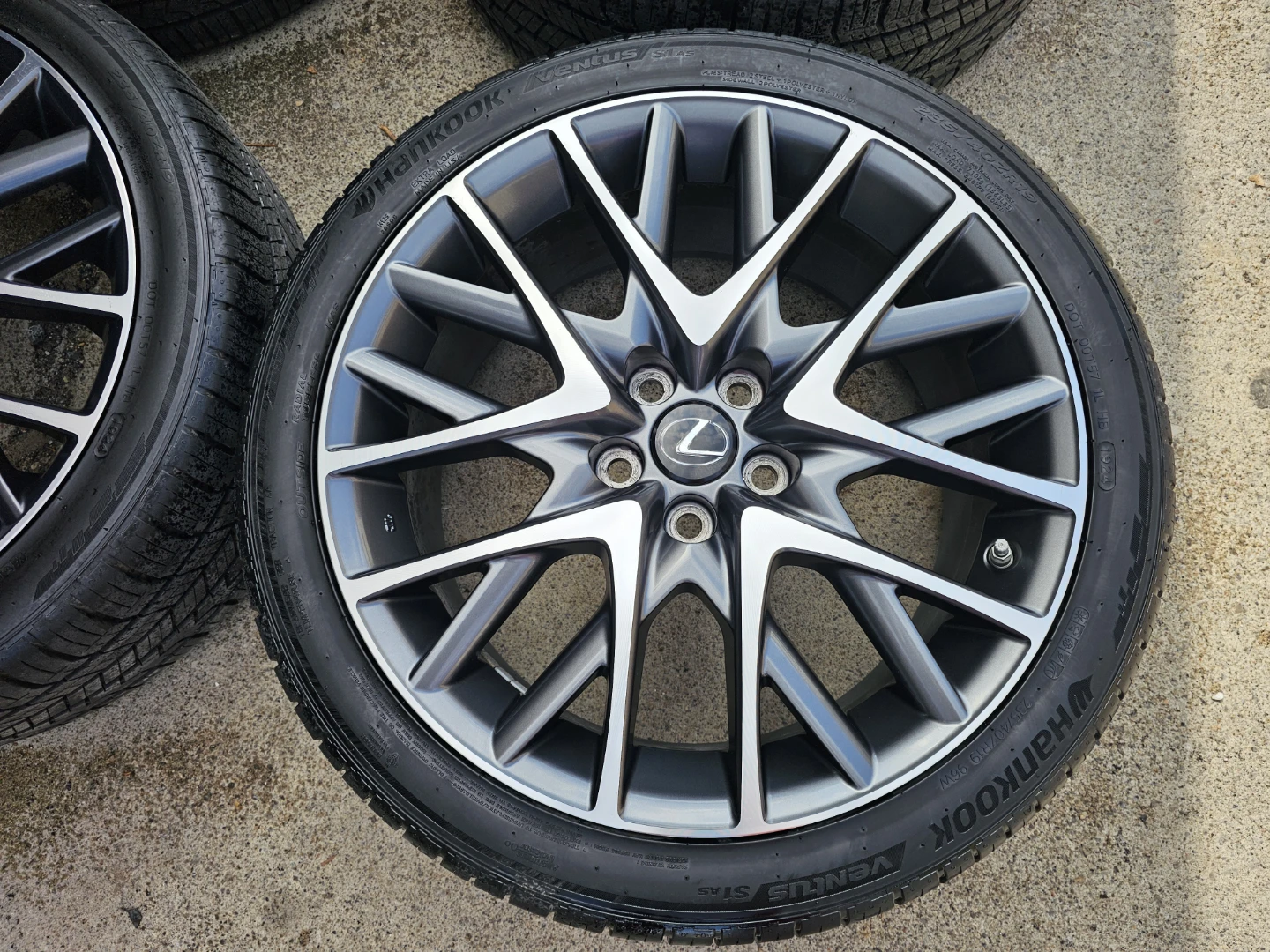 LEXUS RC, IS, ES  O.E.M RIMS AND ALL SEASON TIRES - photo 2
