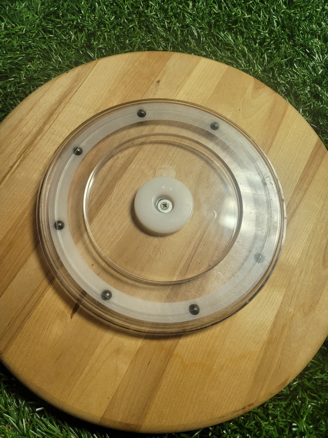 Wooden Lazy Susan Turntable - photo 2