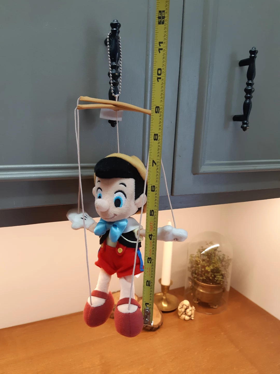 Tokyo Disney Pinocchio plush marionette Keychain - photo 3