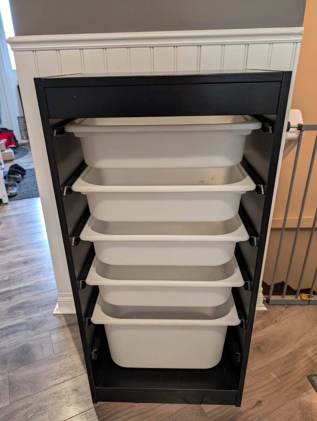 IKEA TROFAST Storage Frame with Bins