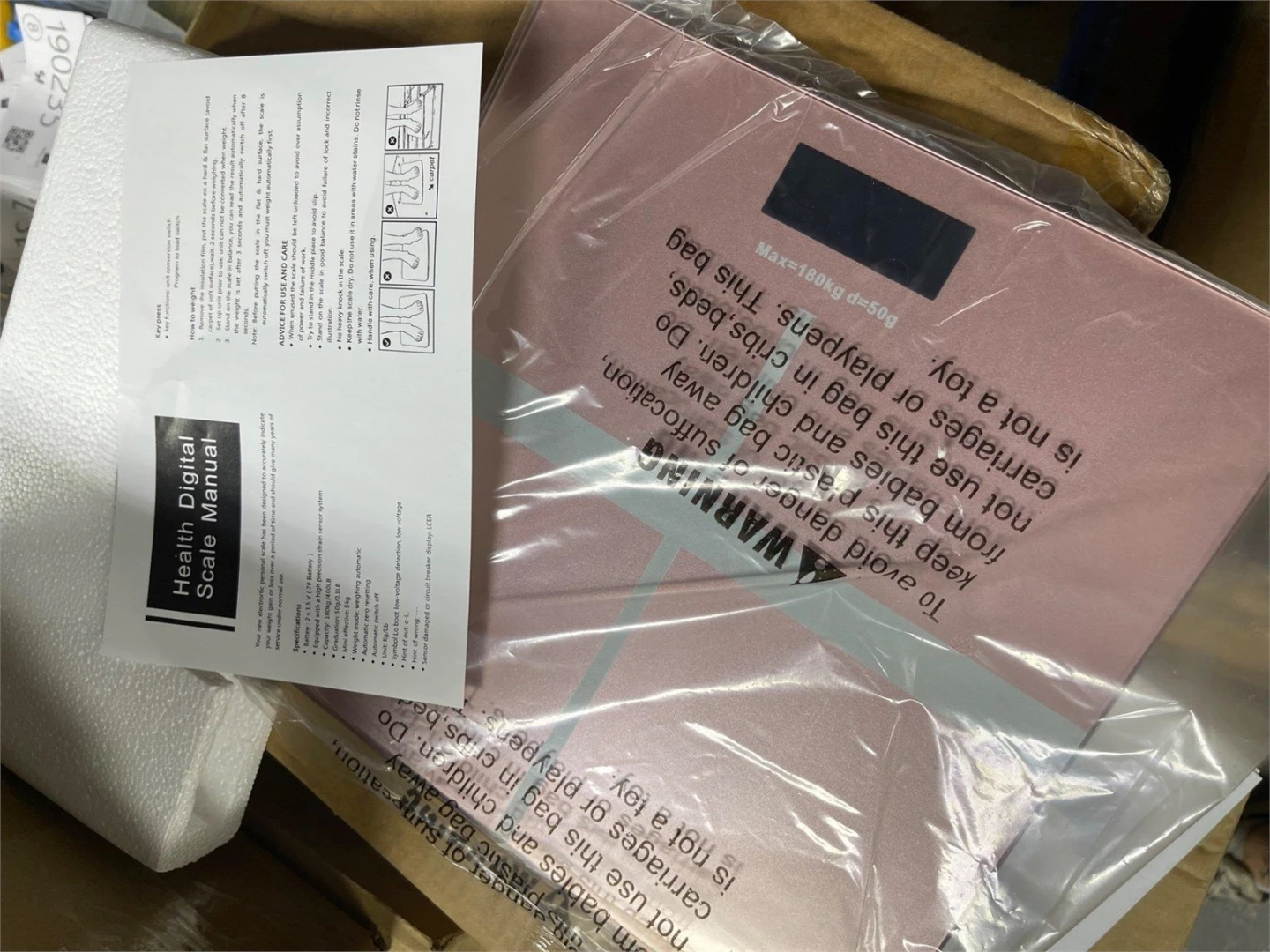 Pink Health Digital Weighing Scale - photo 2
