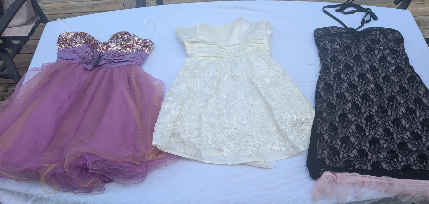 4 Party dresses- Free! (Teen/Young Adult)
