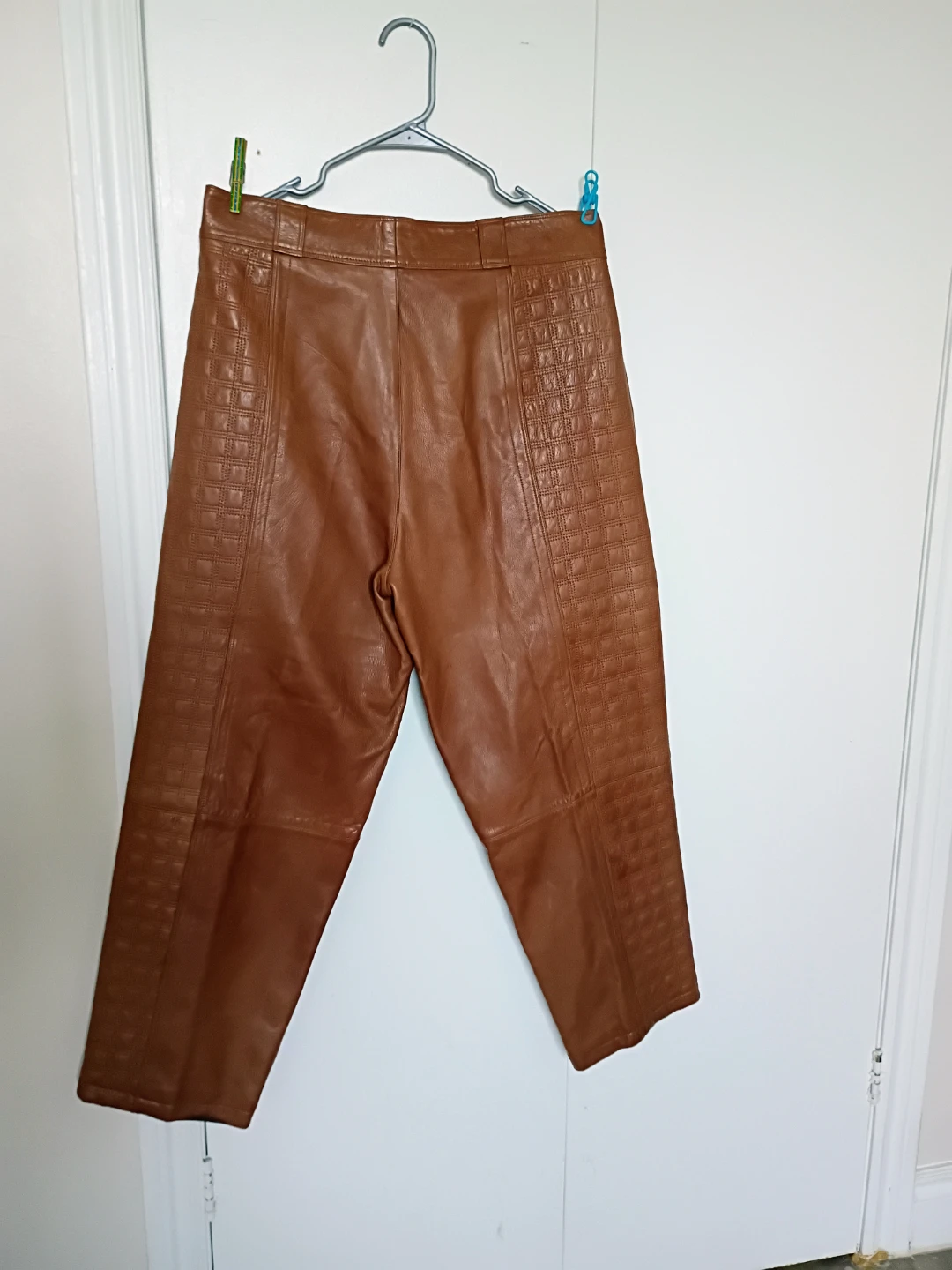 Vintage Versace women's leather pants - photo 2