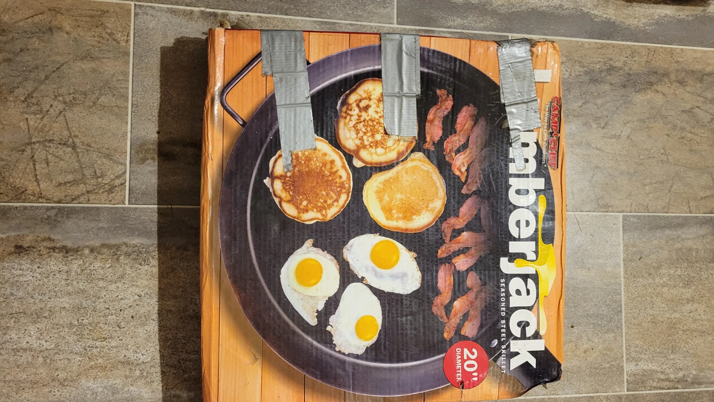 Camp Chef "Ironclad" 20" Steel Skillet