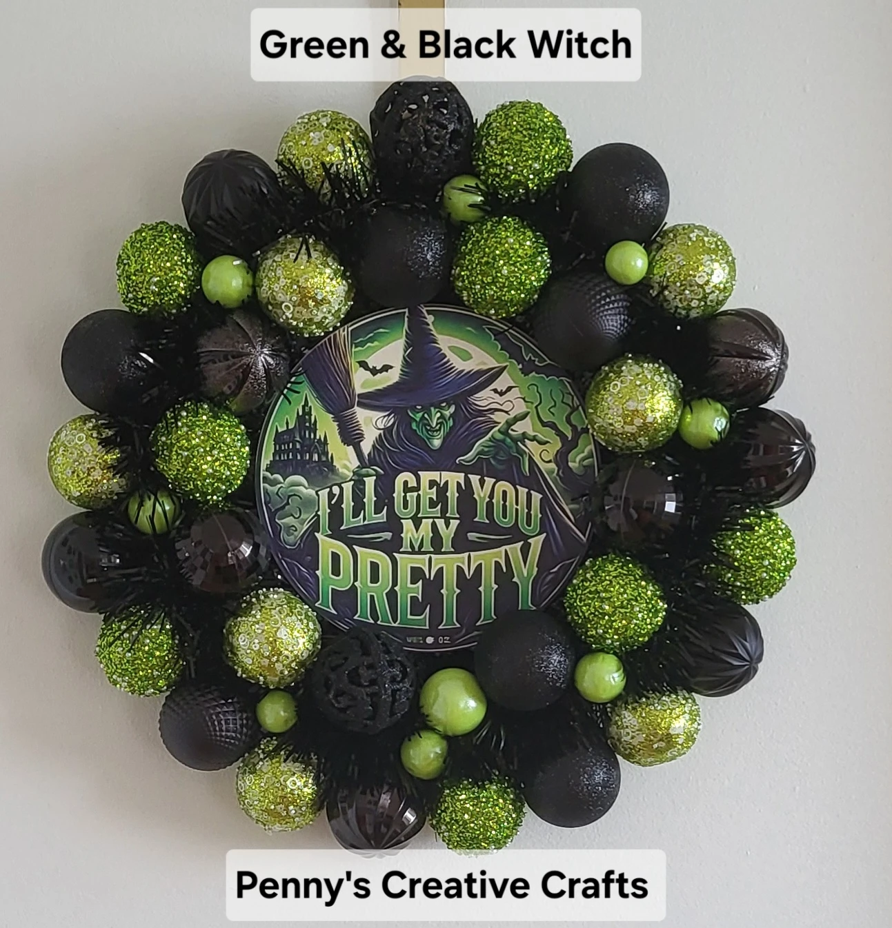 Halloween Ornament Wreaths