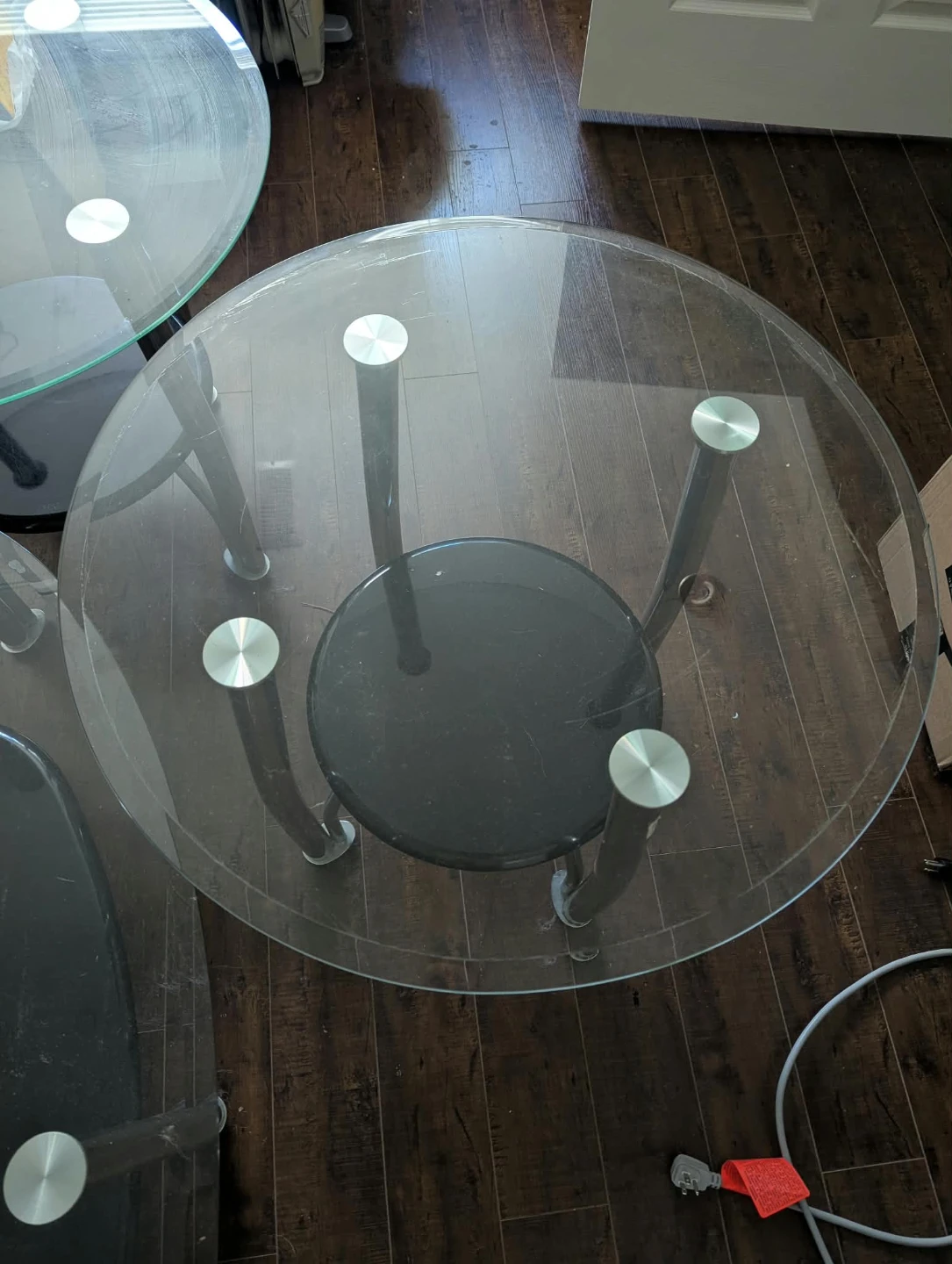 Glass Coffee Table set