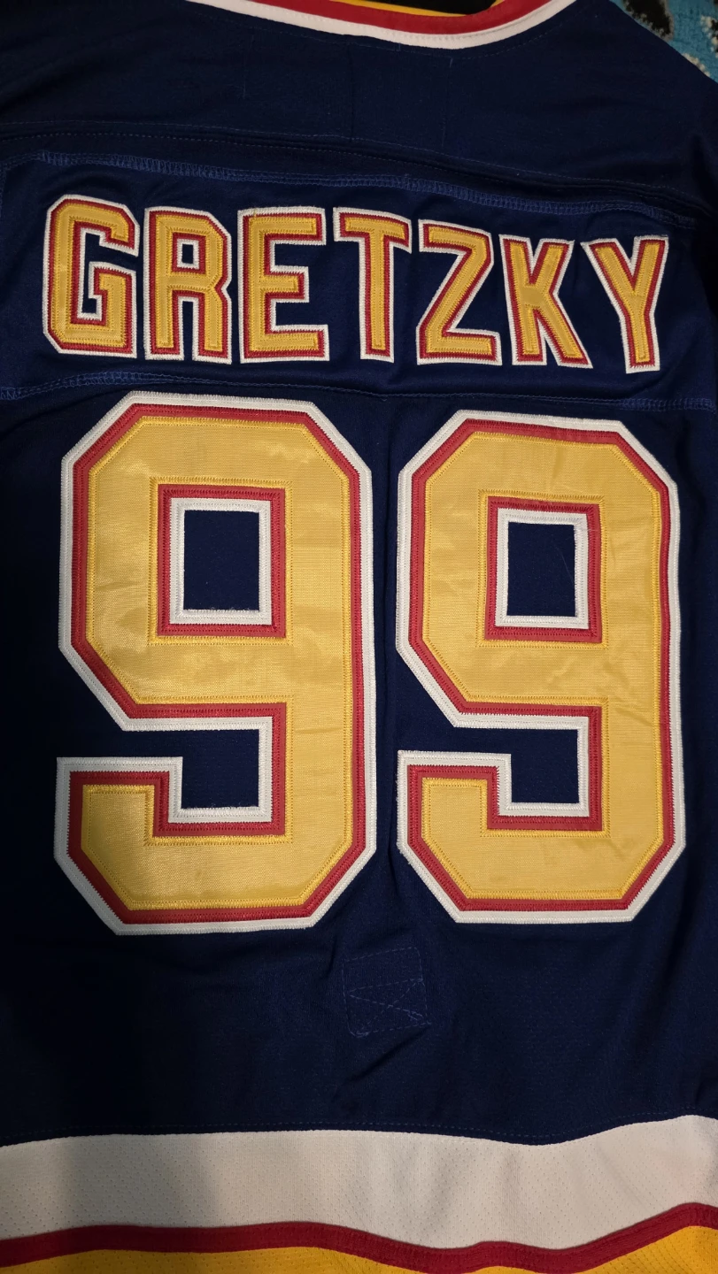 CCM Wayne Gretzky 99 St. Louis Blues Jersey - Size 50 - photo 3