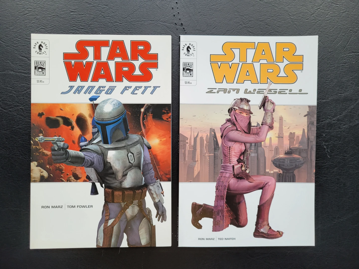 Star Wars Jango Fett & Zam Wesell Comics Set
