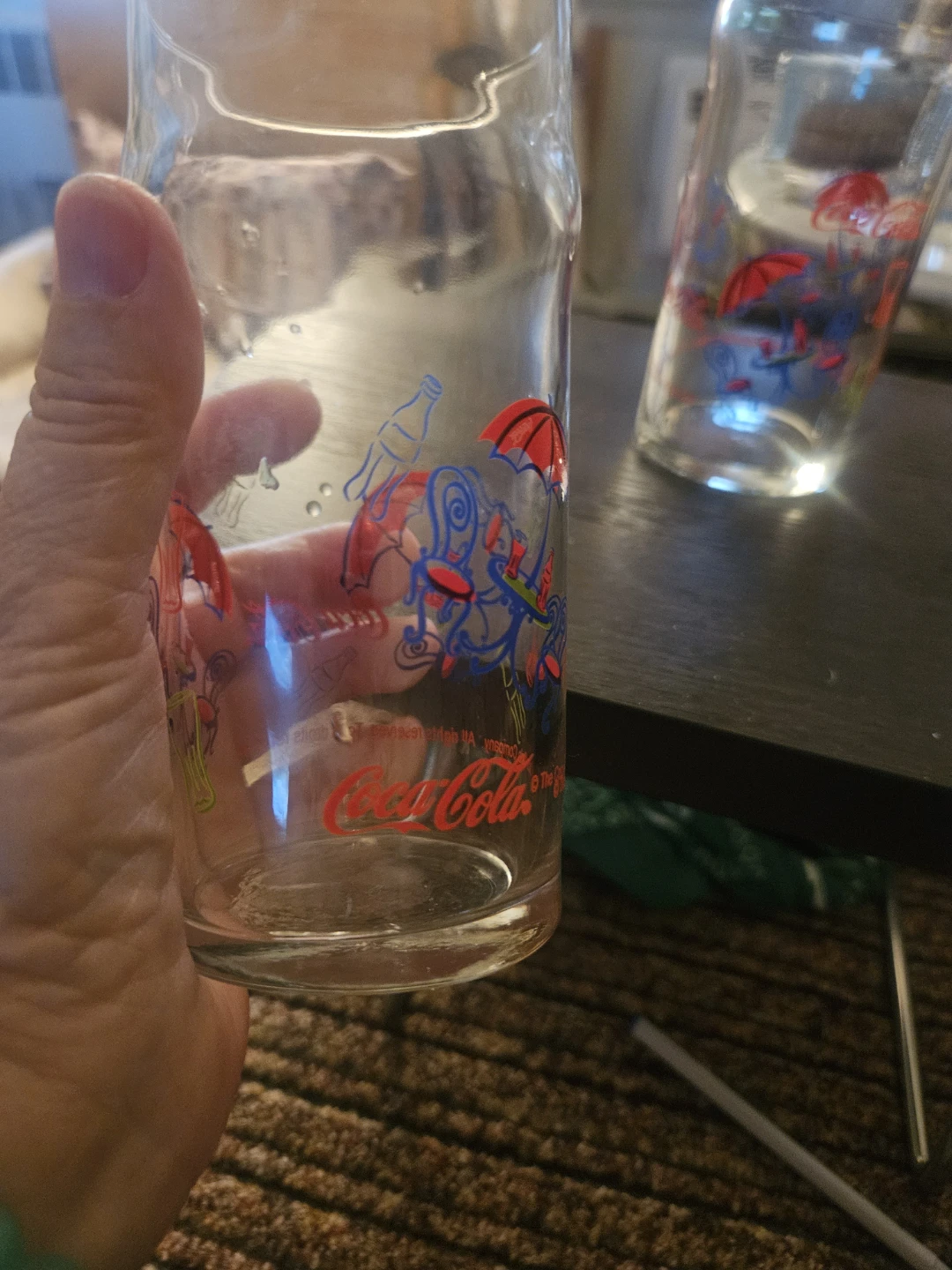 VTG Coca-Cola Glass  ANCHOR Hocking  2 glass - photo 2