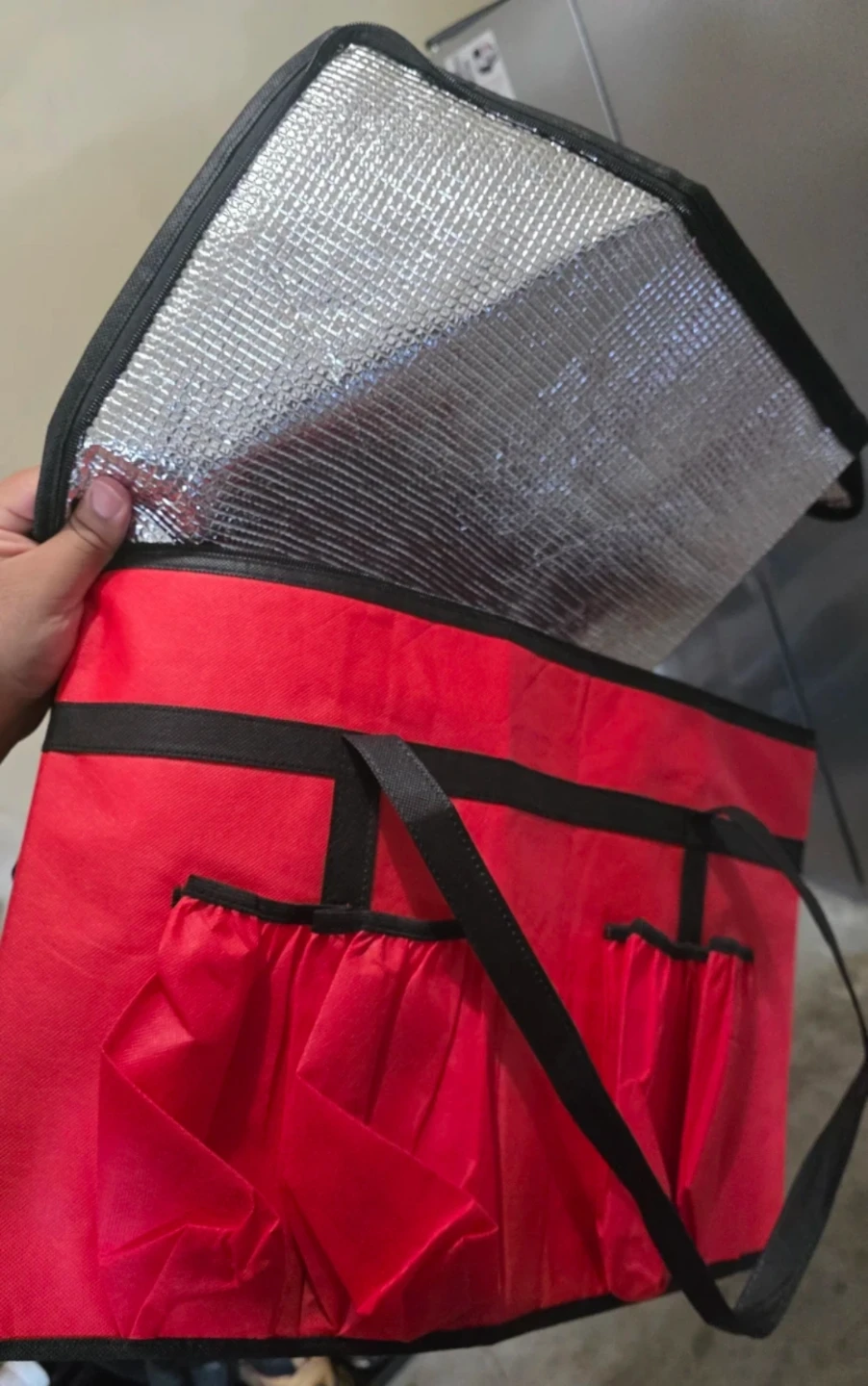 Red Insulated Cooler Bag - photo 2
