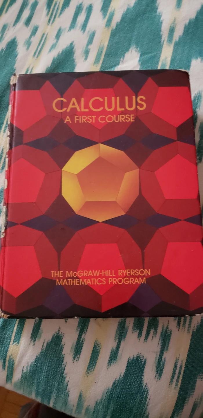 Calculus: A First Course Textbook