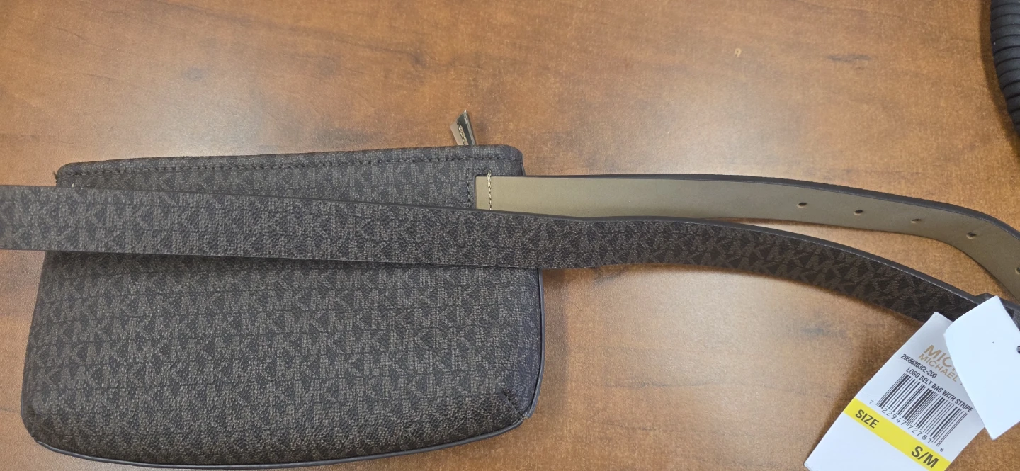 Michael Kors Logo Belt Bag with Stripe - photo 2