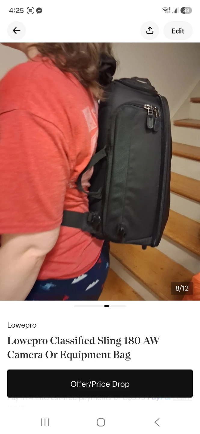 Lowepro Classified Sling 180 AW Camera Bag - photo 3