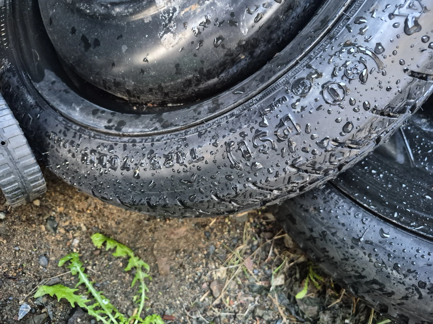 T125/70D15 Spare Tire
