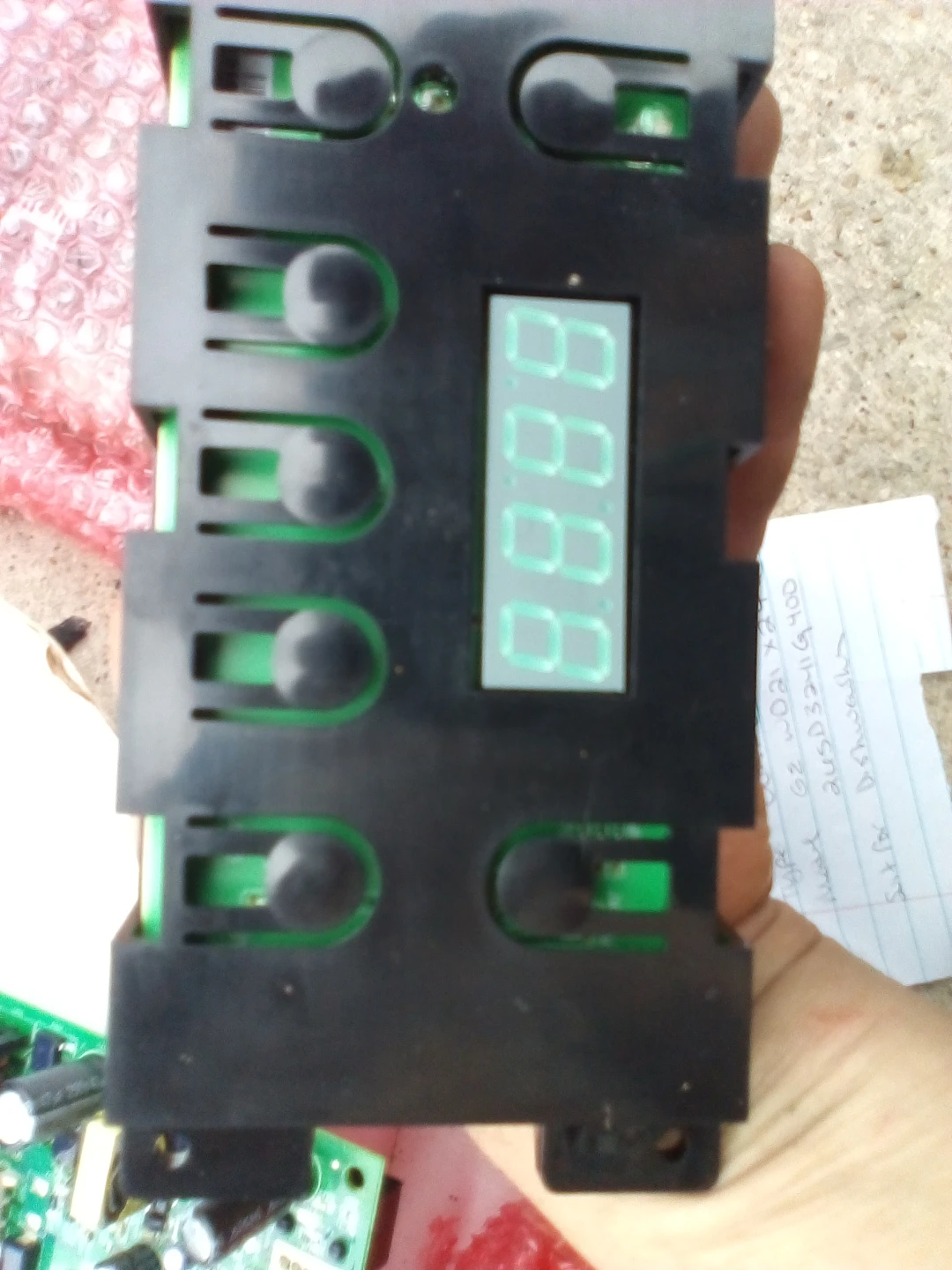 Dishwasher Control Panel Module 205D3241G400