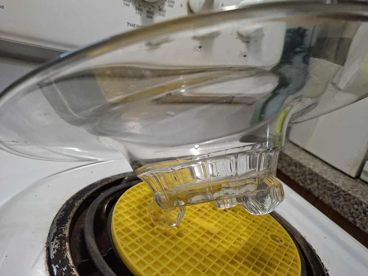 Crystal Glass Serving Bowl with Lid - photo 3