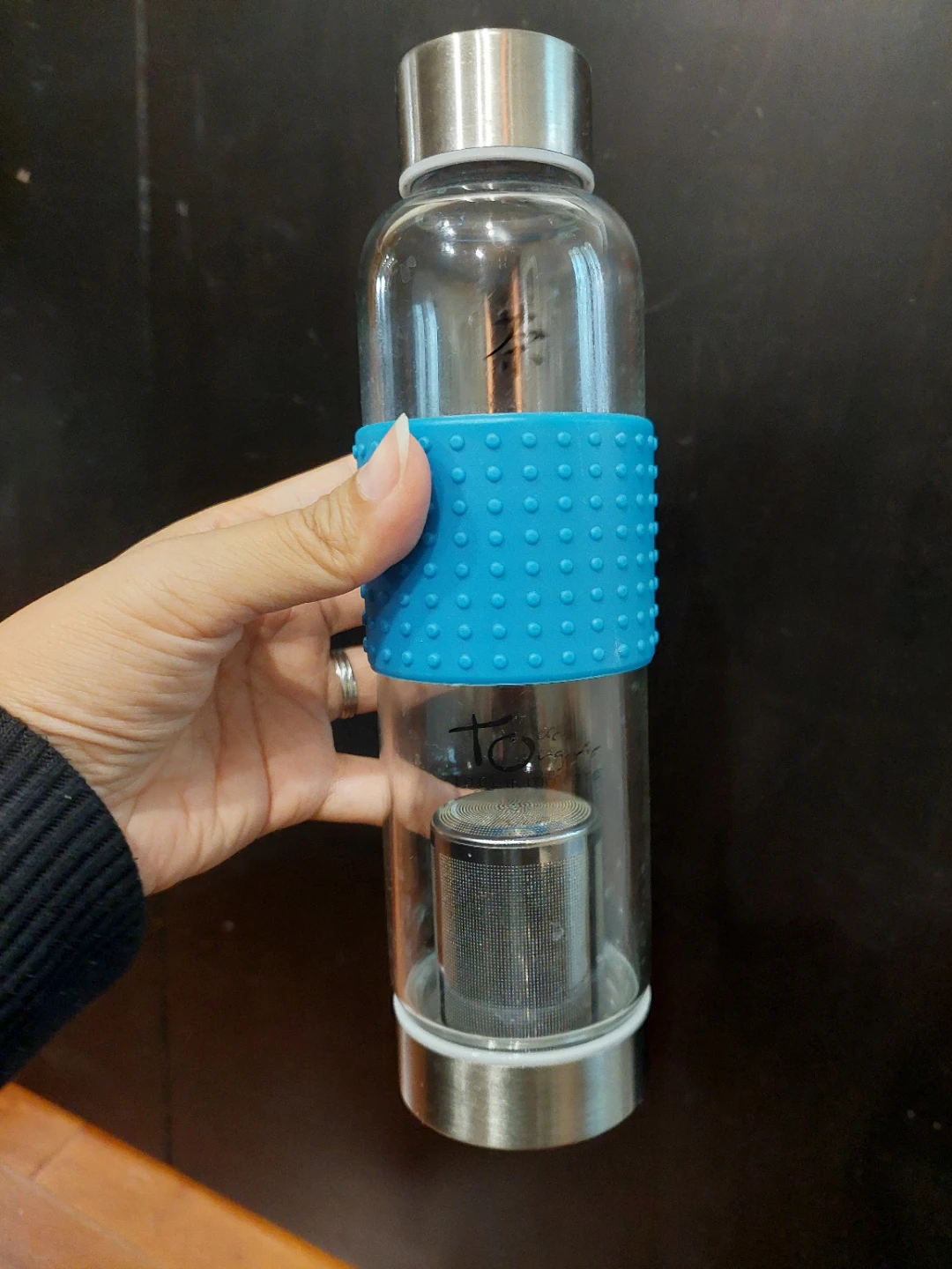TO Glass Tea Infuser - Double Sided Lids