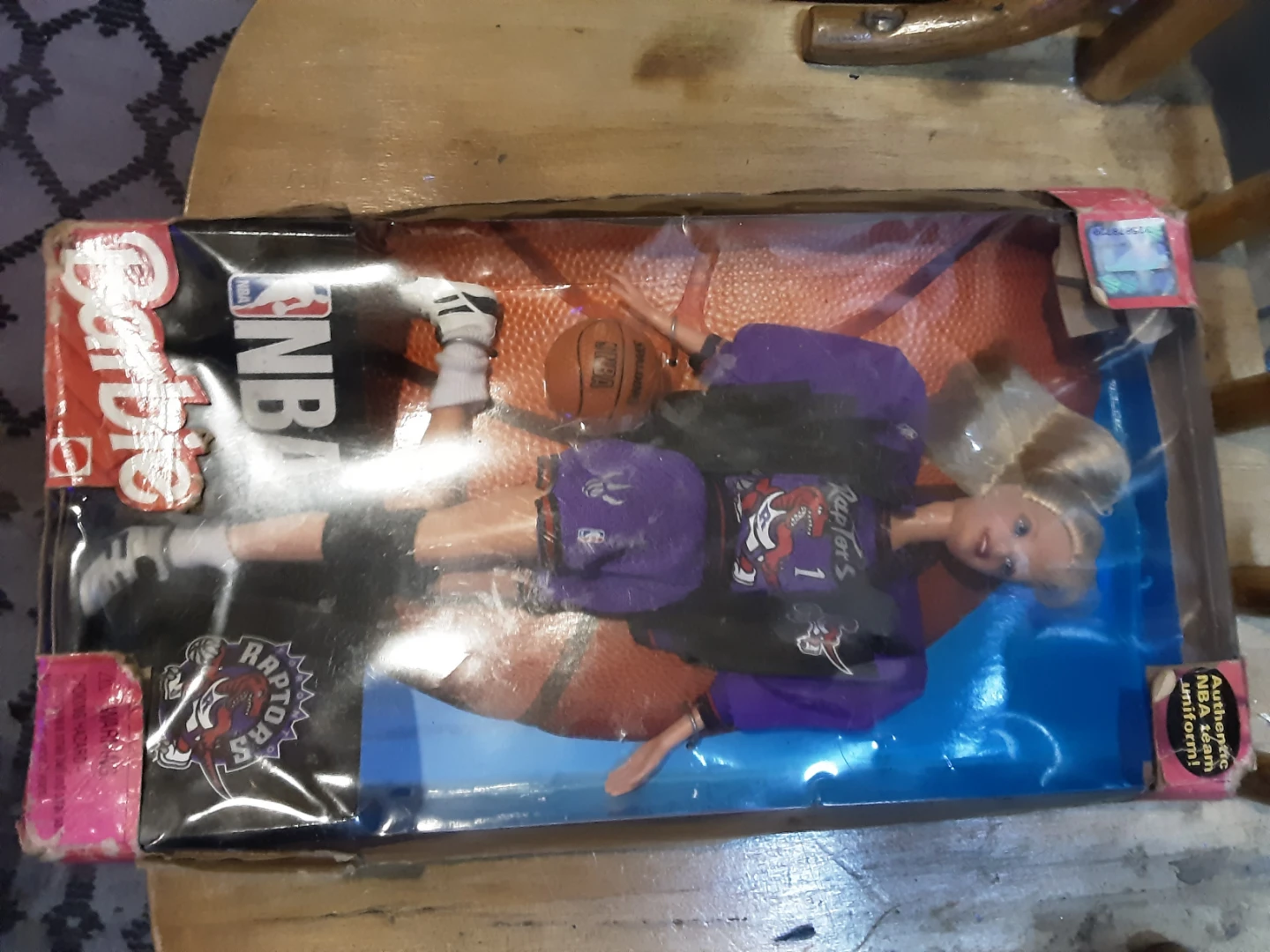 NBA Barbie Toronto Raptors Authentic Team Uniform Doll - photo 5
