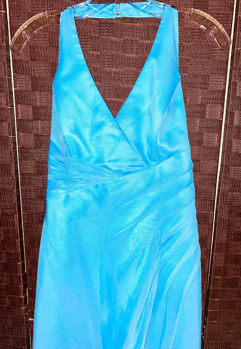 DaVinci. Halter With Train. V-neck. Zipper Back. Size L - photo 2