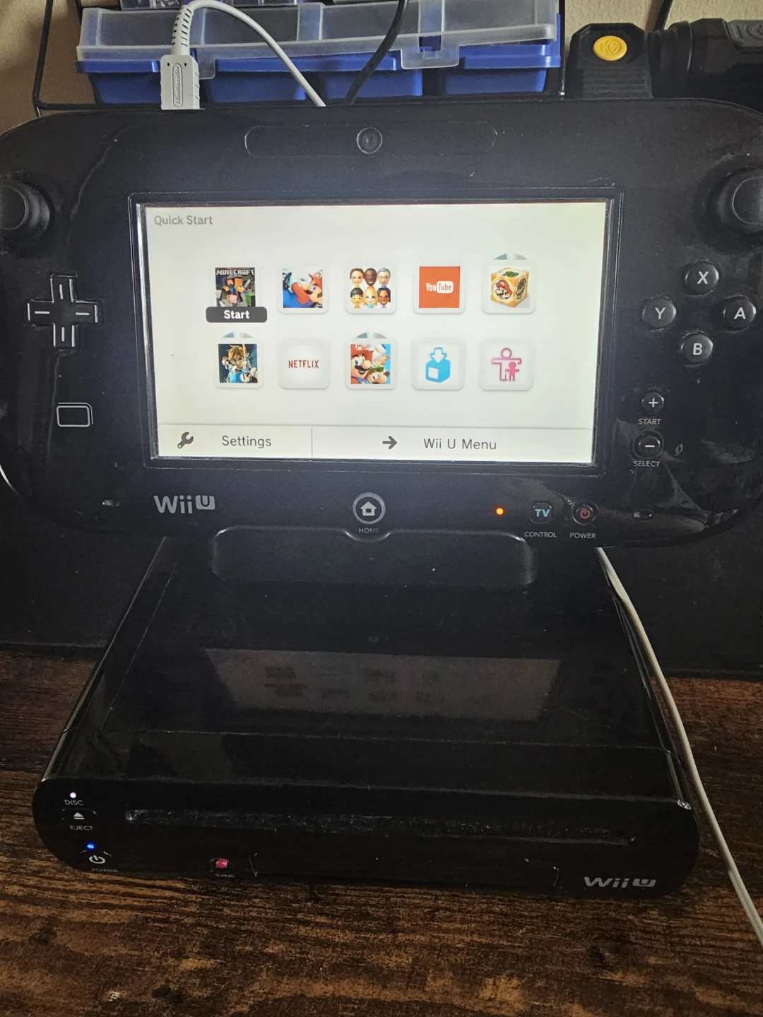 Nintendo Wii U Console Bundle (Read Description) - photo 3