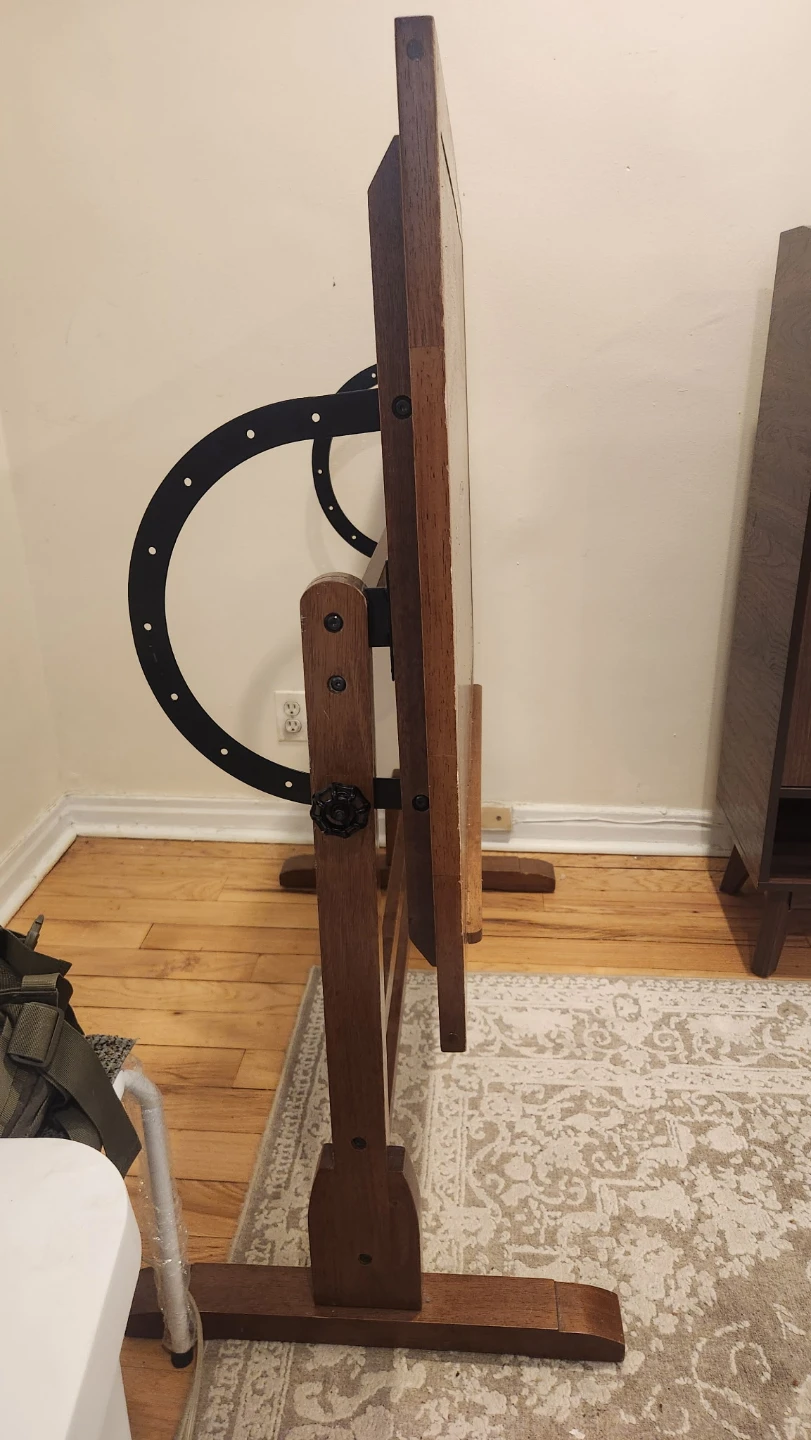 $25 Adjustable Wooden Drafting Table/ Artist's/Designer's Desk - photo 4