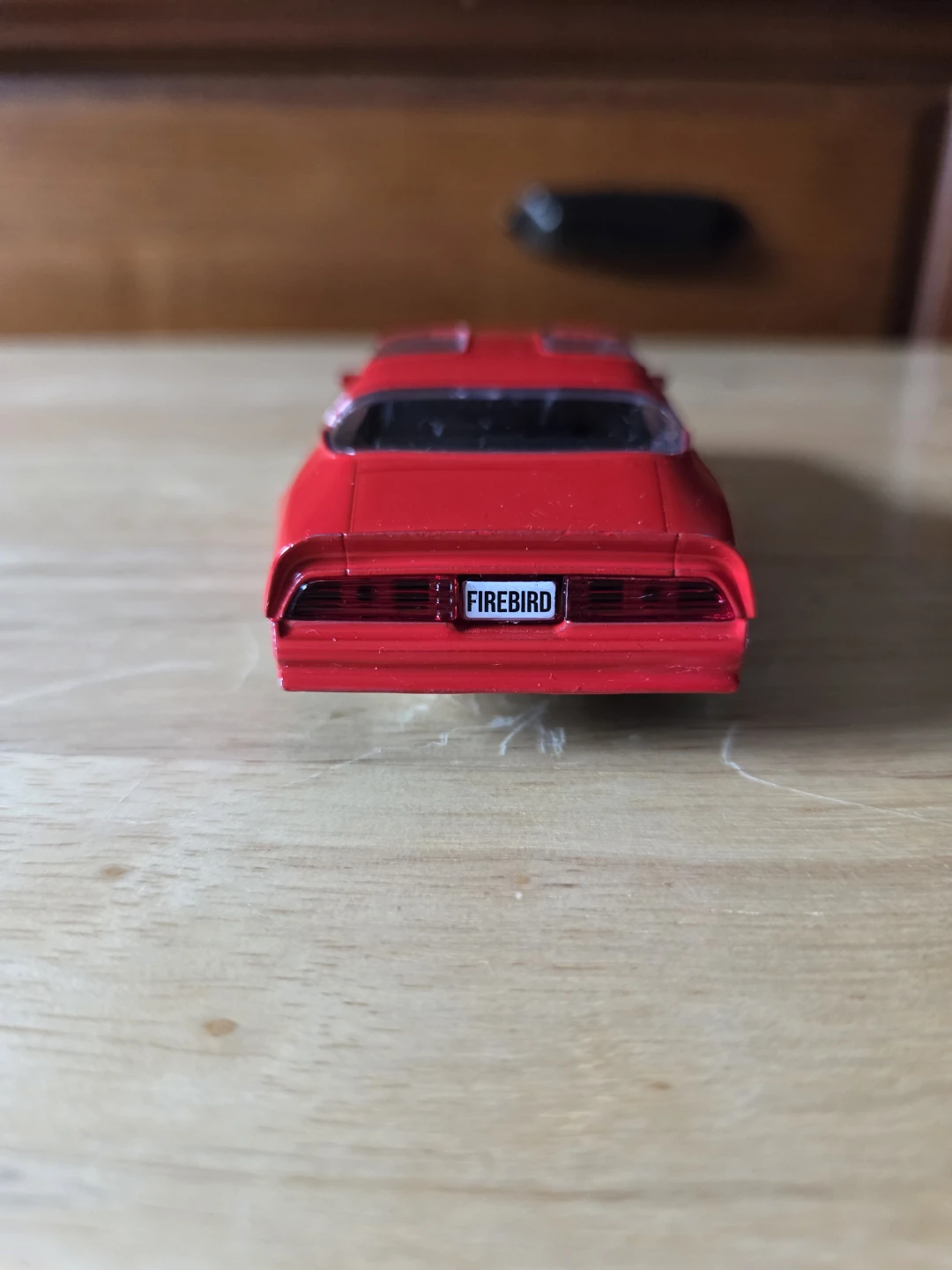 Red 1978 Pontiac Firebird Toy Car - photo 3