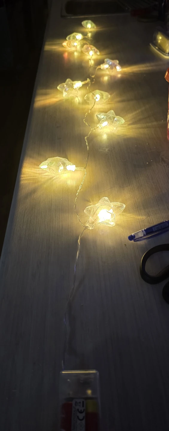 Star Shaped String Lights