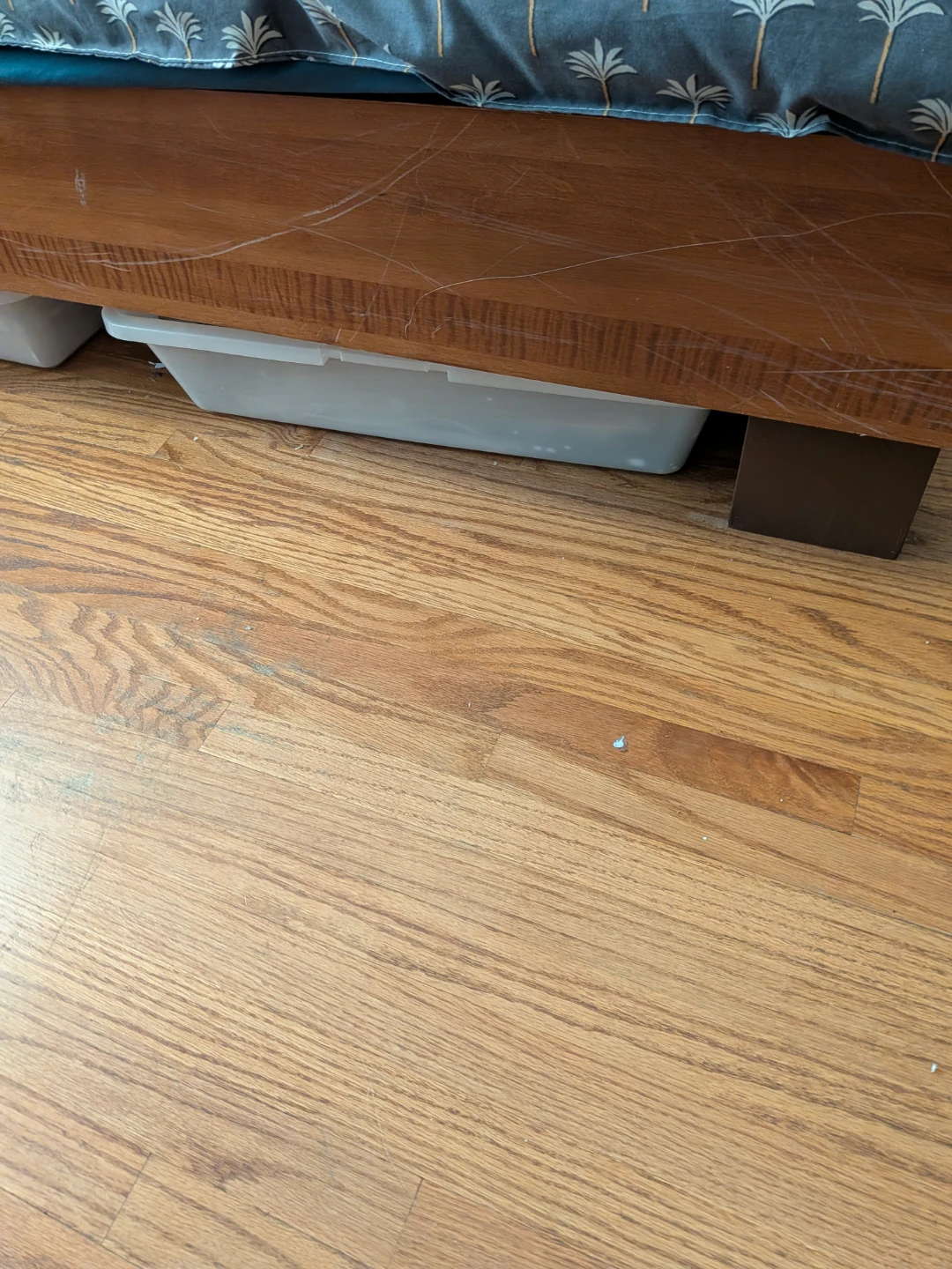 Wooden Twin Bed Frame with Under-Bed Storage - photo 3