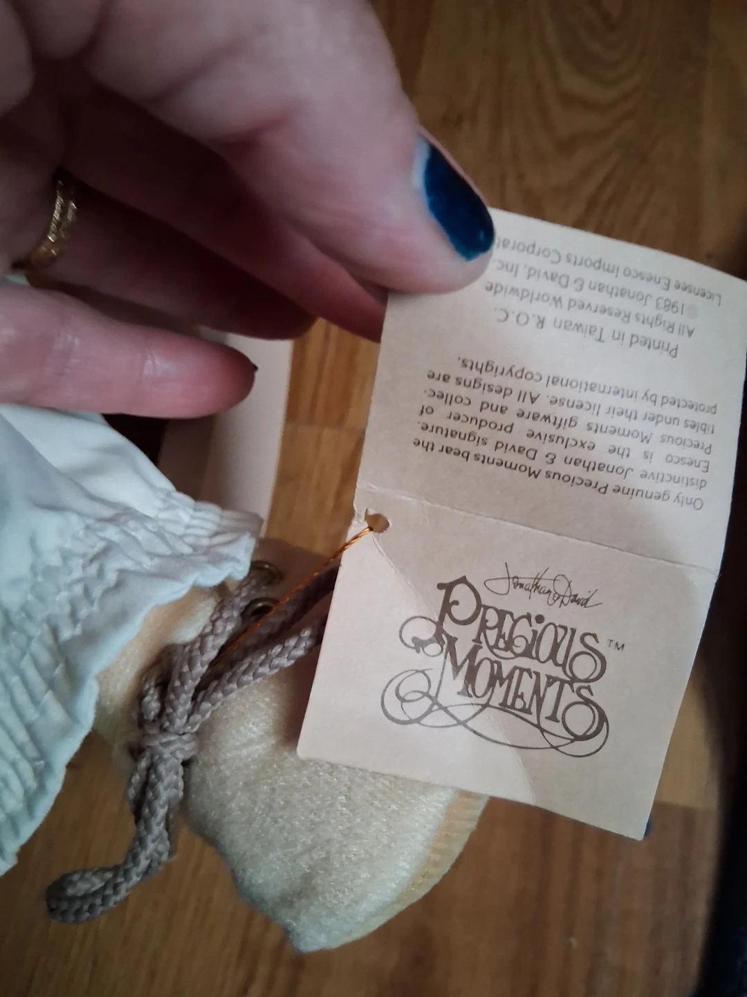 1984 Vintage Precious Moments Doll "Mother Sew Dear"