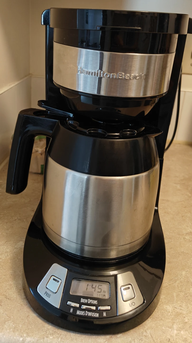 Hamilton Beach 8-Cup Thermal Programmable Coffee Maker