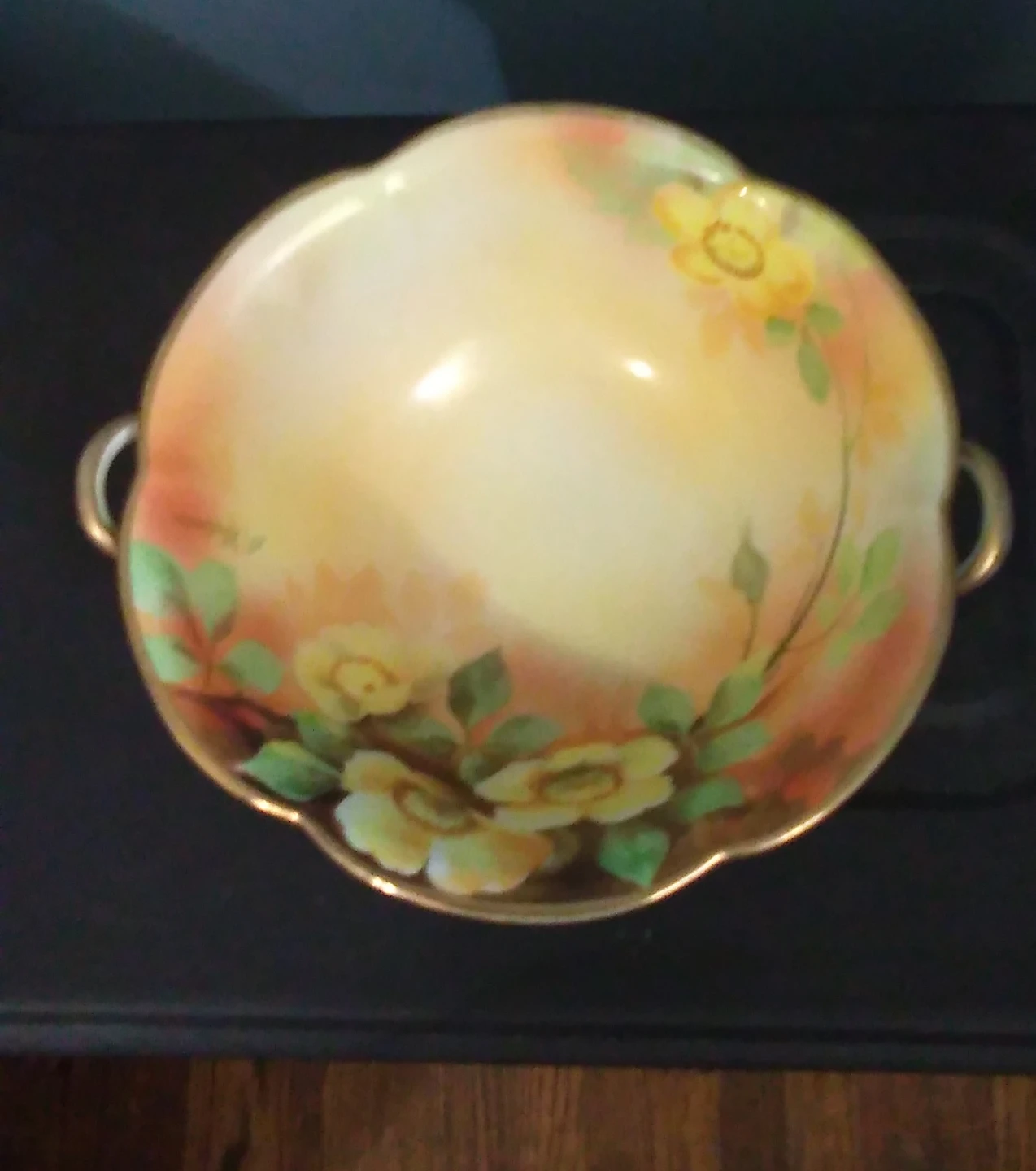 BOWL. NIPPON, ANTIQUE. HAND PAINTED. EXC. COND. - photo 3