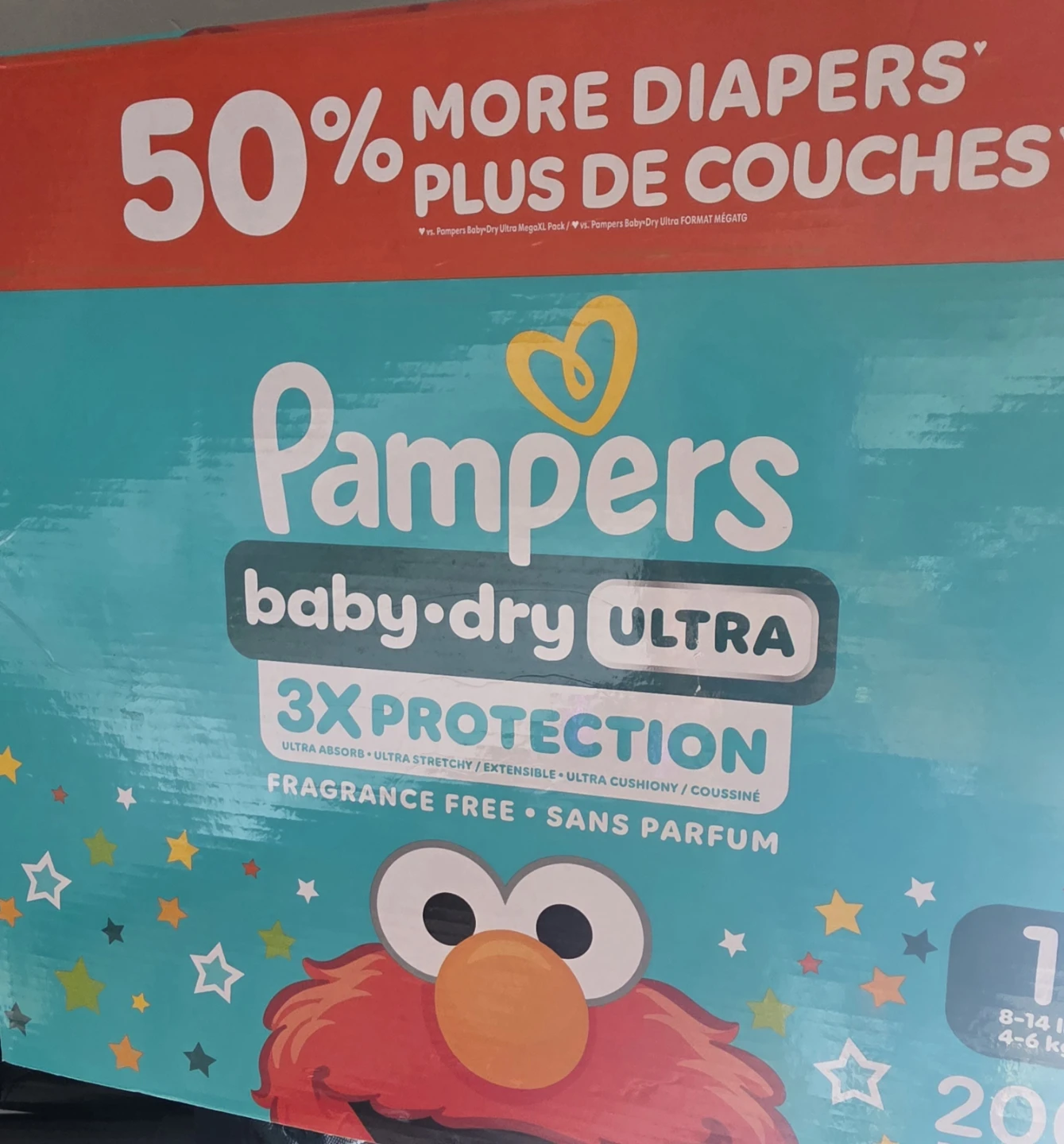 Pampers Baby-Dry Ultra Diapers Size 1